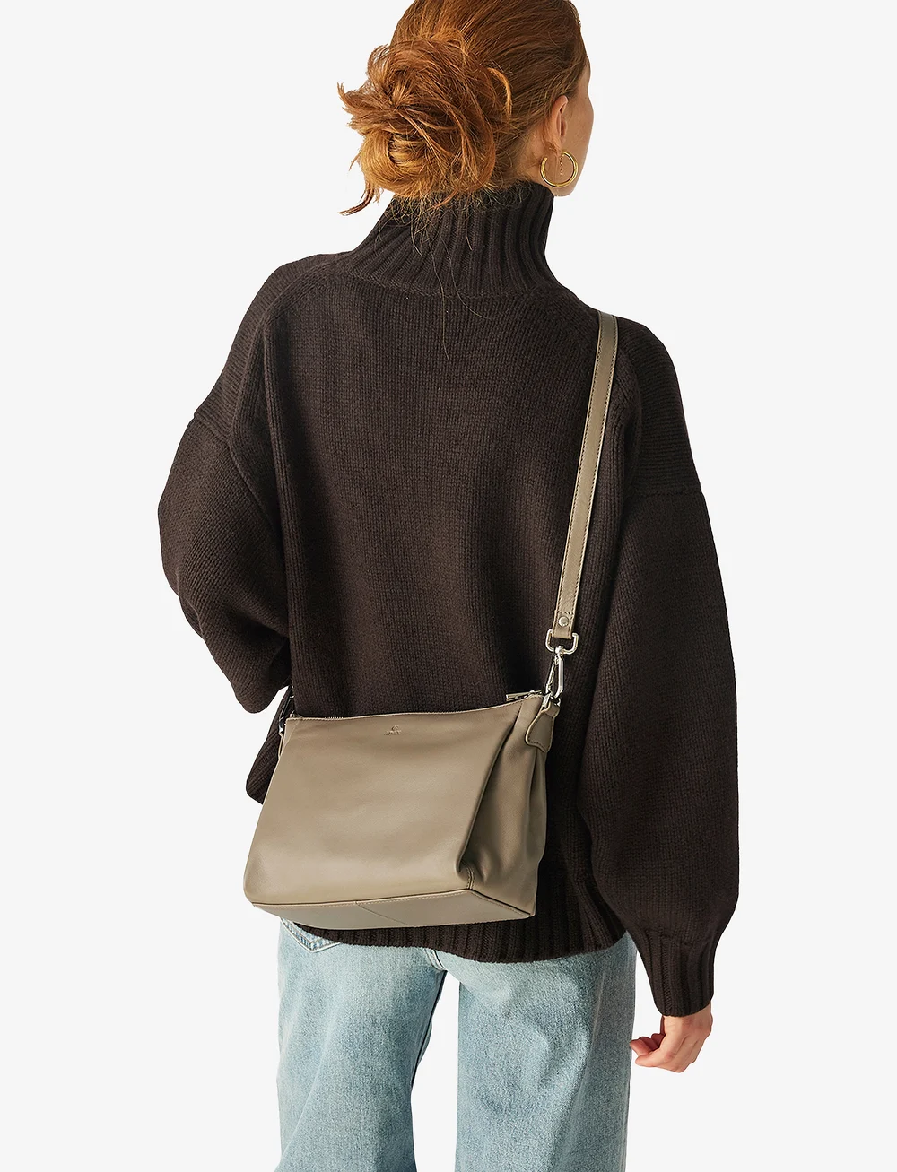 Adax - Larissa shoulder bag Caroline - modetrends - taupe - 5