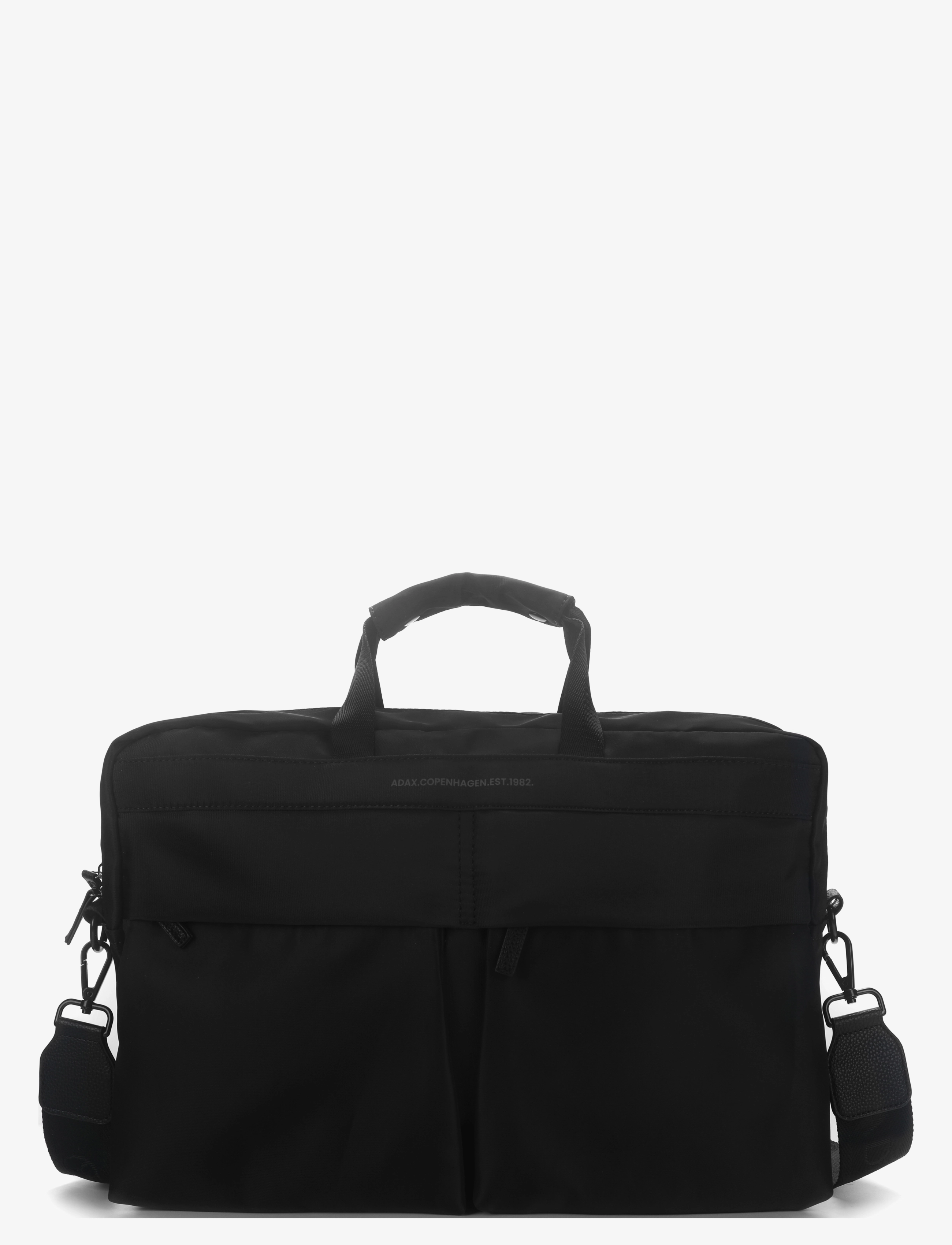 ADAX Novara Aktentasche Willie Schwarz - One Size - Herren