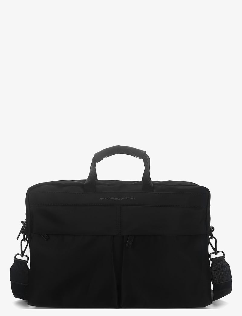 Adax - Novara briefcase Willie - laptoptaschen - black - 1