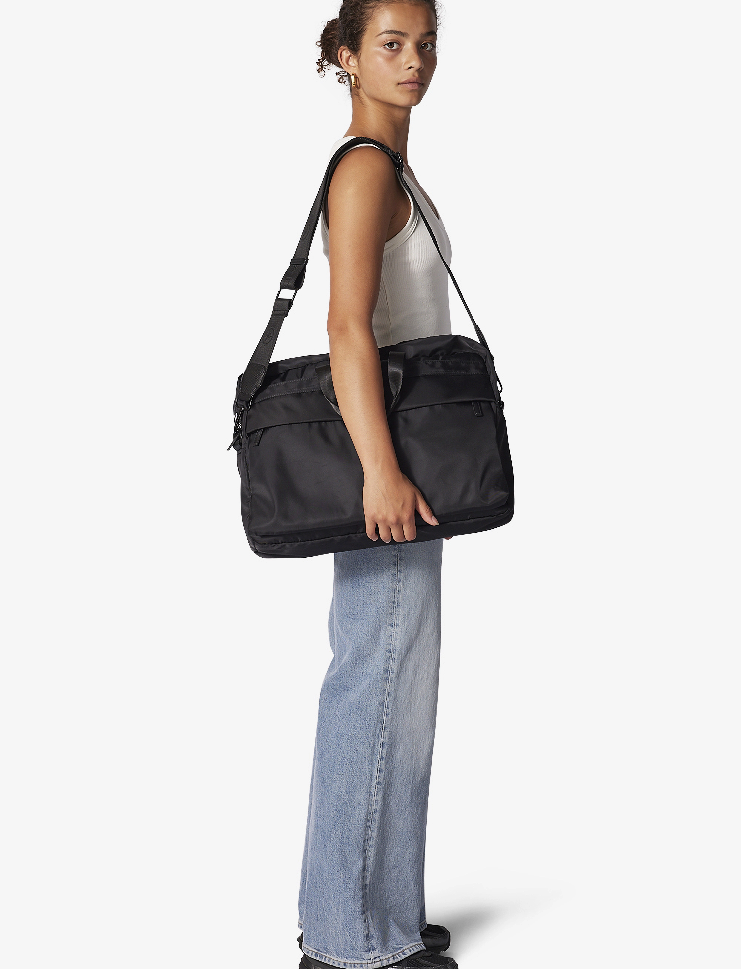Adax - Novara briefcase Willie - laptop-väskor - black - 5
