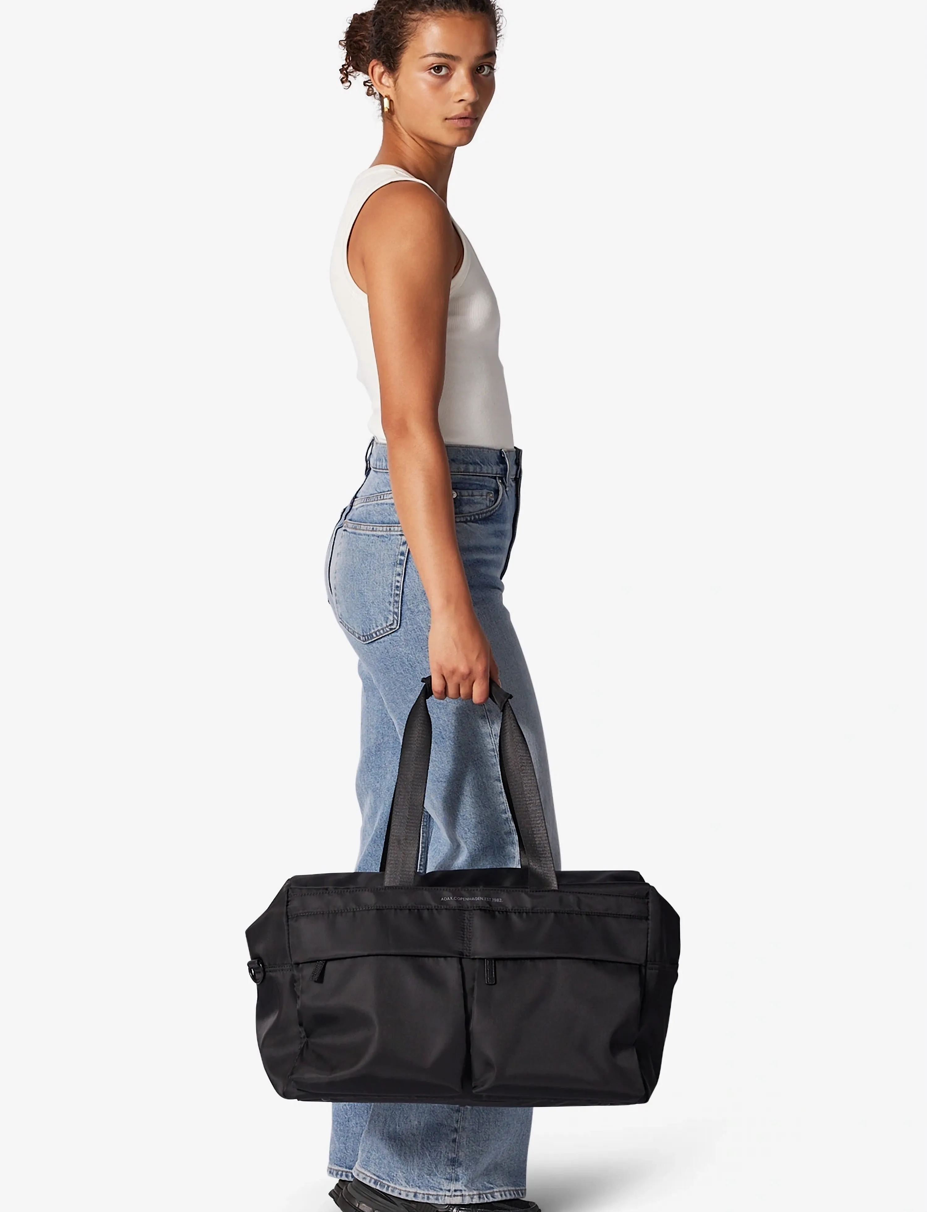 Adax Novara weekend bag Sebastian - Weekender - BLACK / black