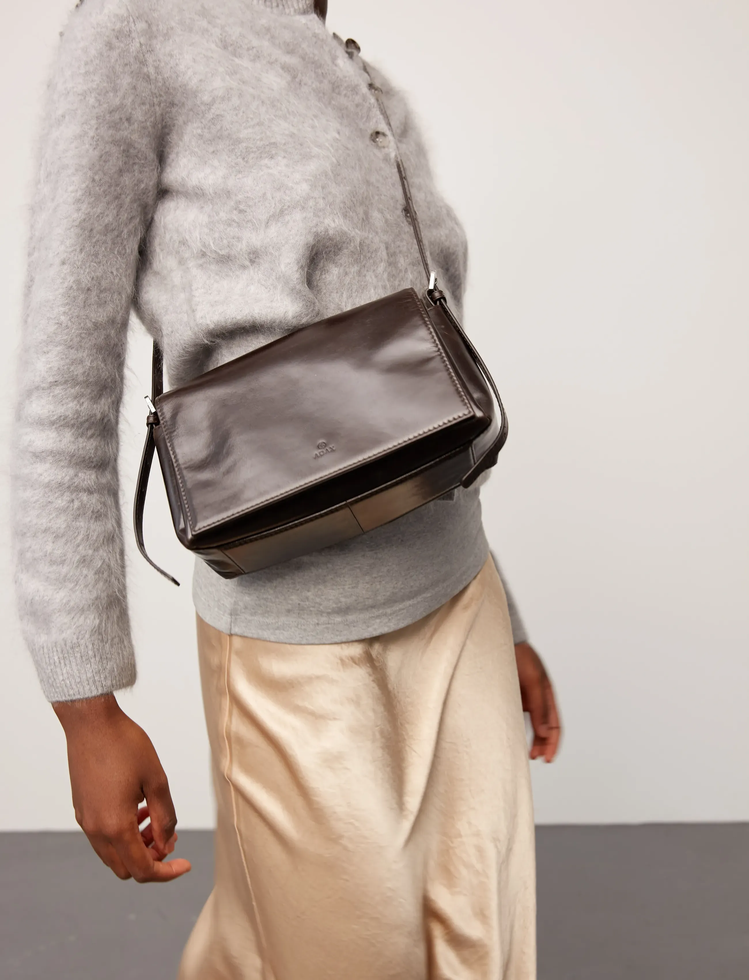 Adax - Milano shoulder bag Jutta - dark brown - 5