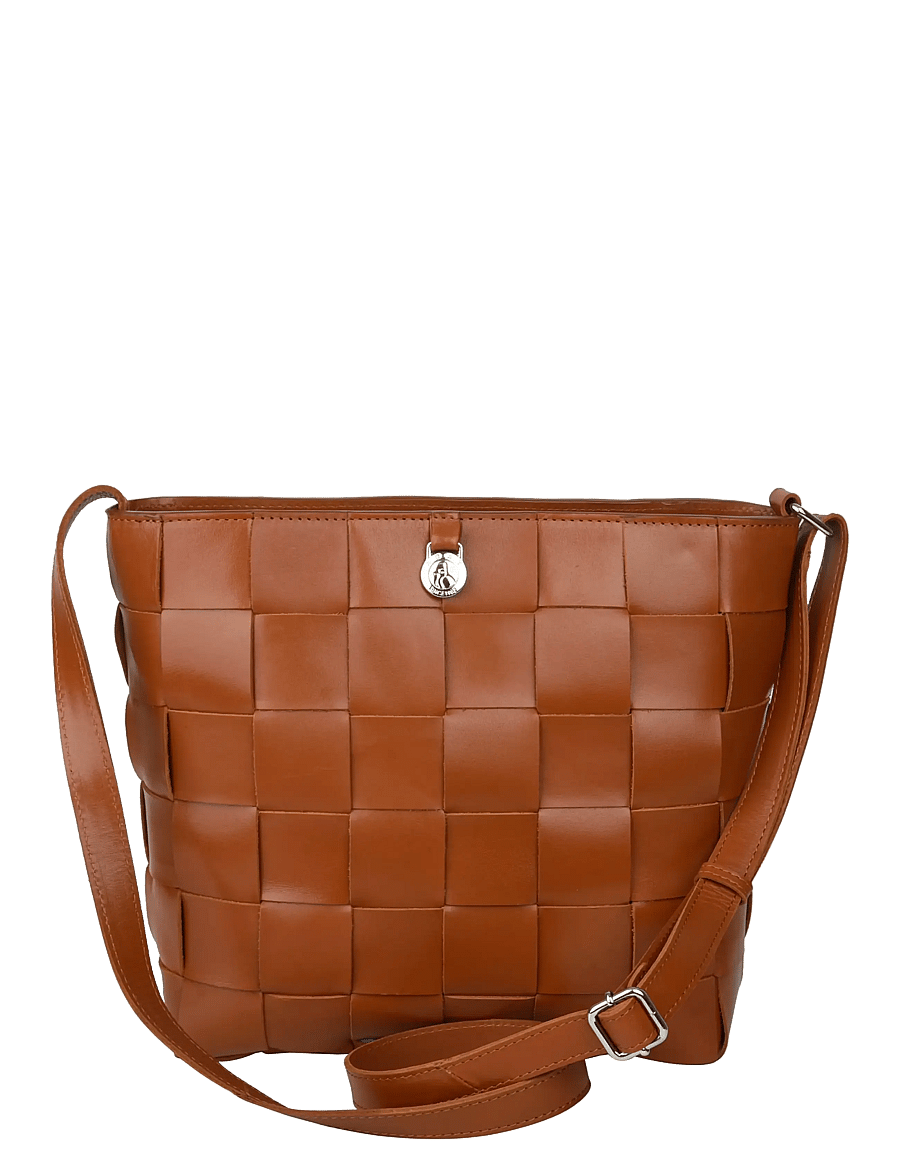 Adax - Limona shoulder bag Marthe - mados tendencijos - chestnut - 2