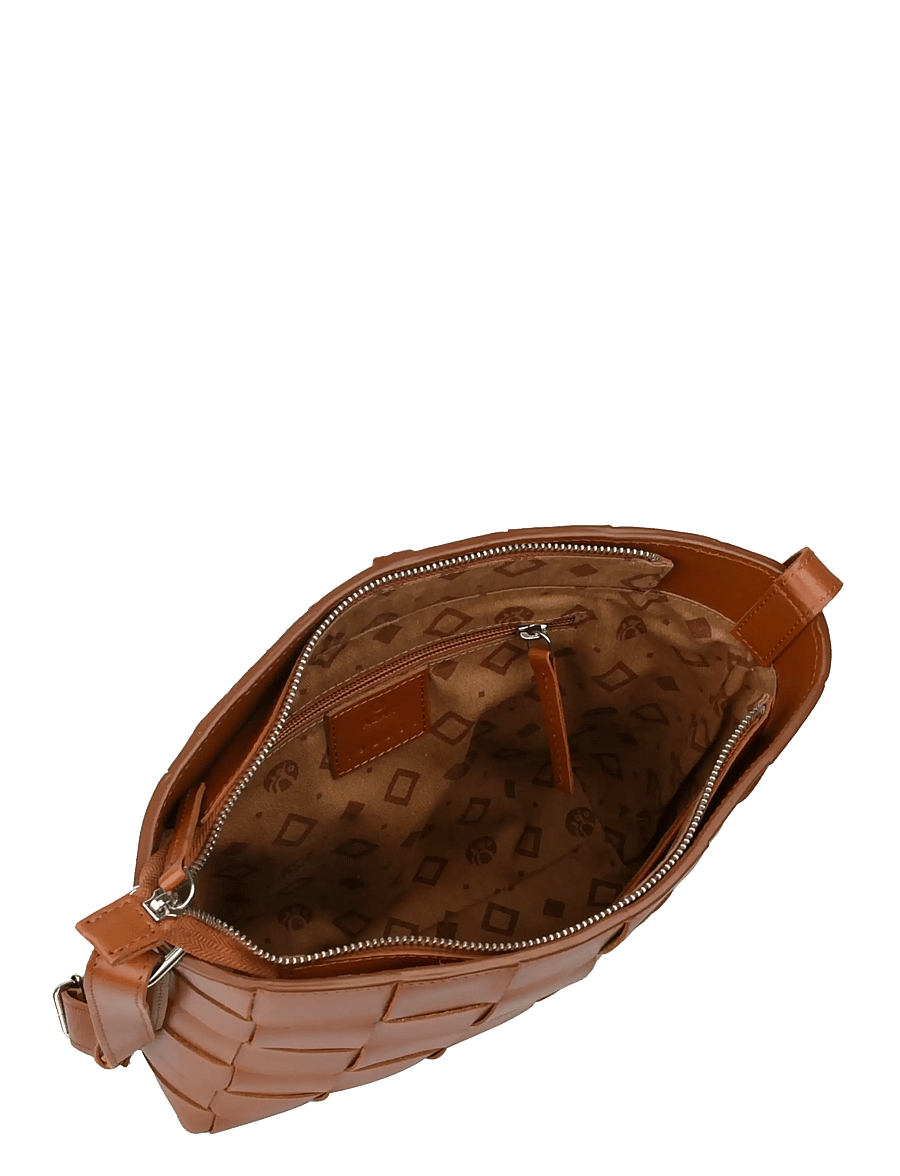 Adax - Limona shoulder bag Marthe - mados tendencijos - chestnut - 4