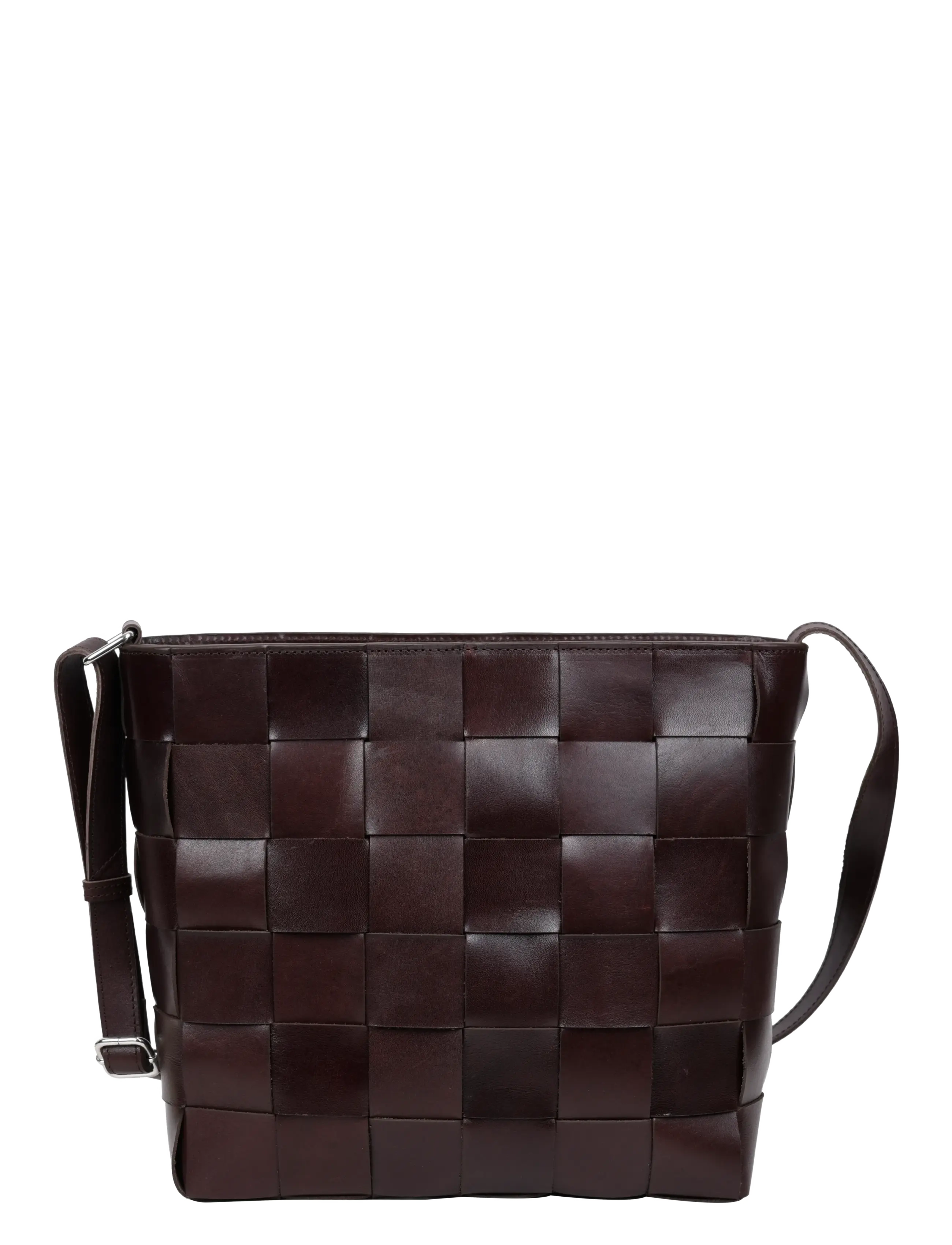 Adax Limona shoulder bag Marthe - Crossbody Bags - DARK BROWN / brown