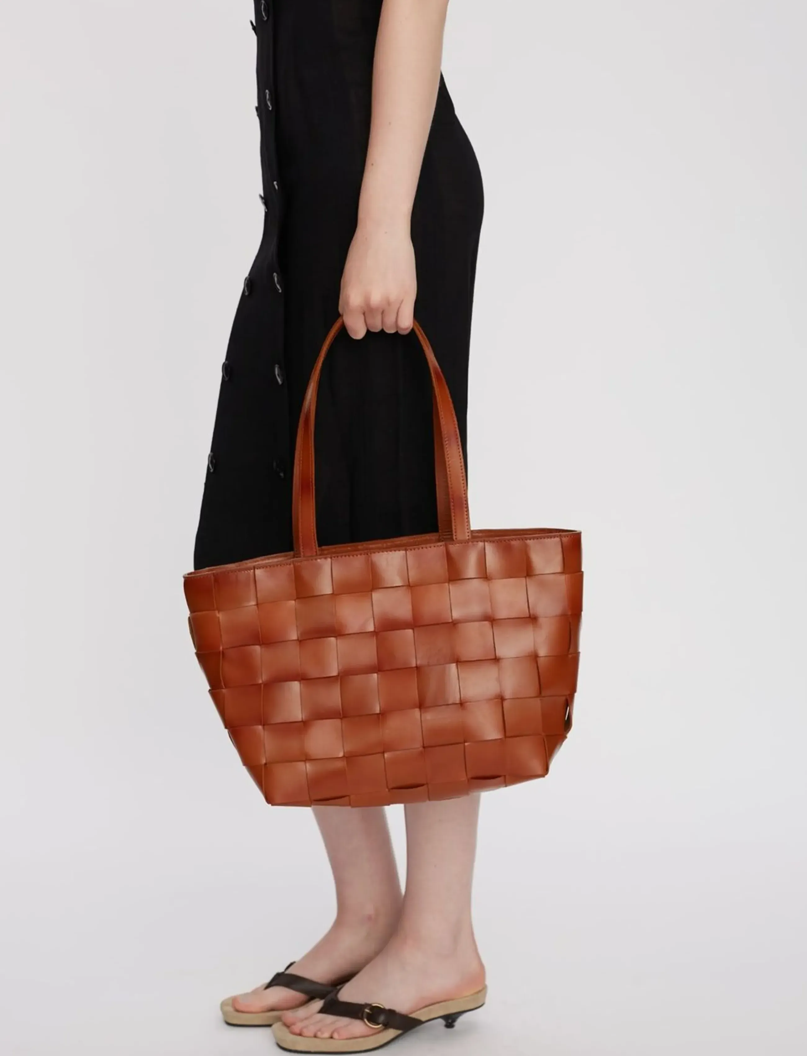 Adax Limona Shopper Meike, One Size, Brown, Tasker > Shoppere, Dame