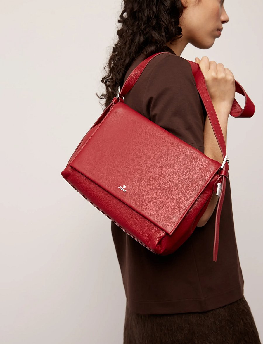 Adax - Sorano shoulder bag Claudia - mode trends - rosewood - 5