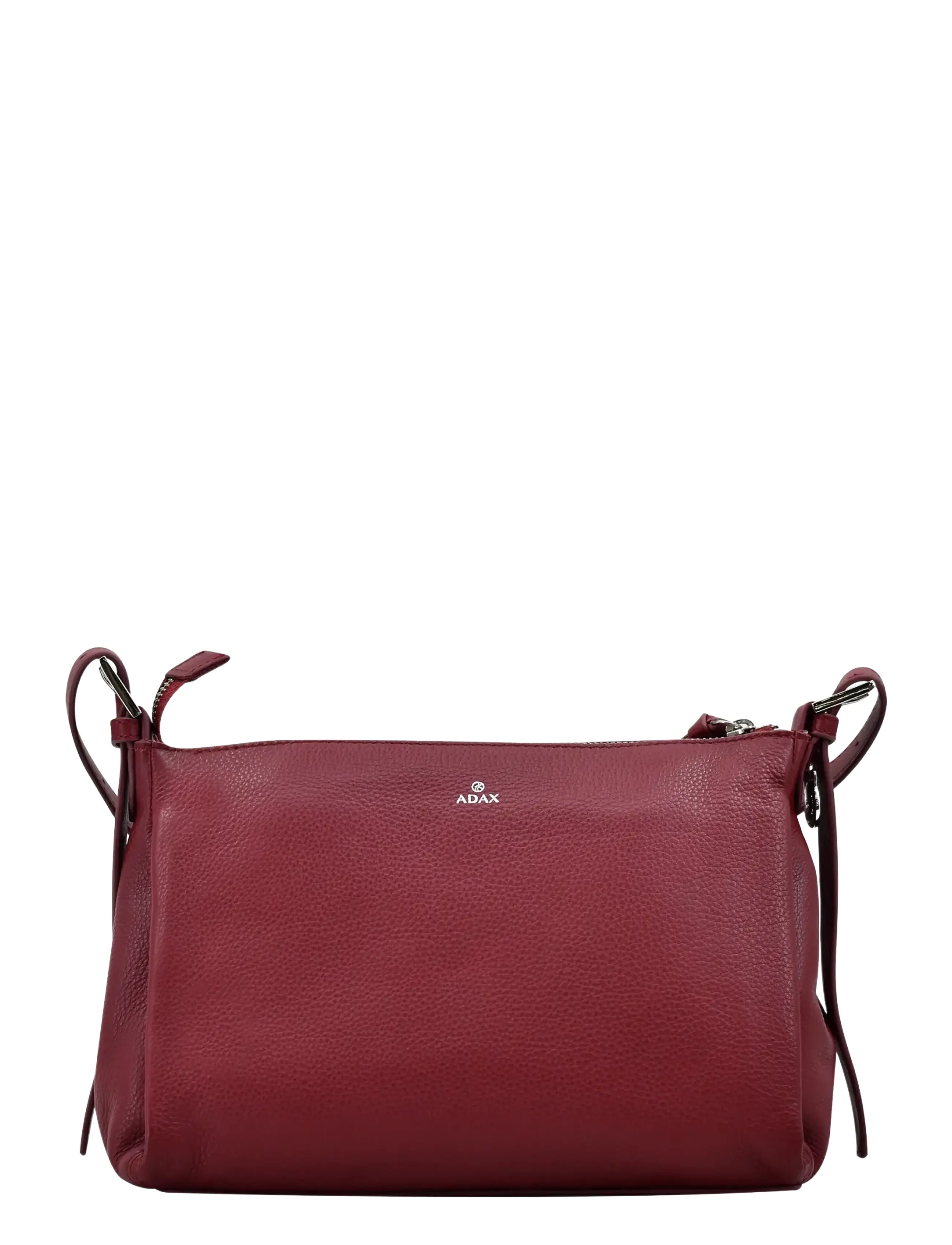 ADAX Sorano Schulter Tasche Annika Burgundy - One Size - Damen