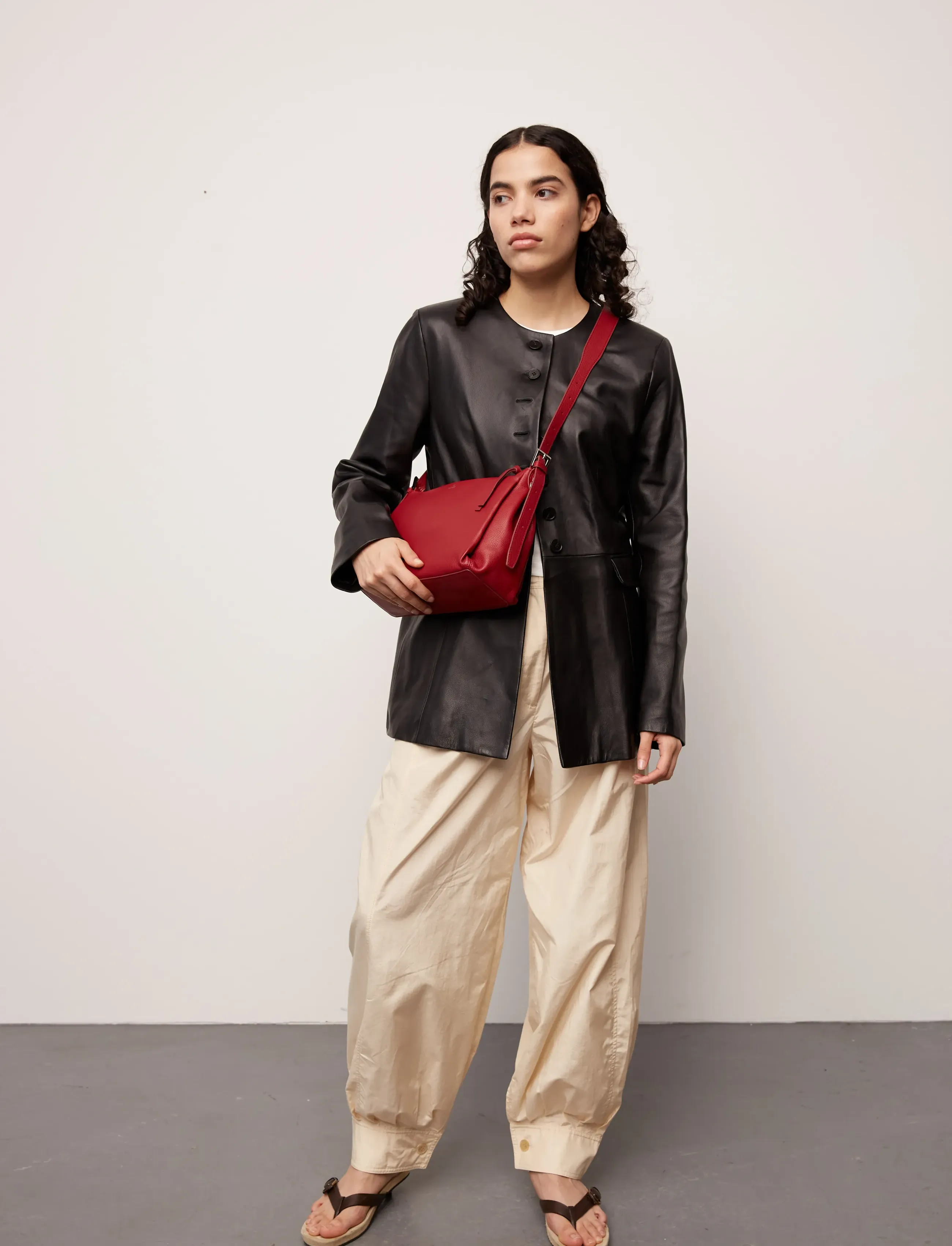 Adax - Sorano shoulder bag Annika - modetrender - rosewood - 5