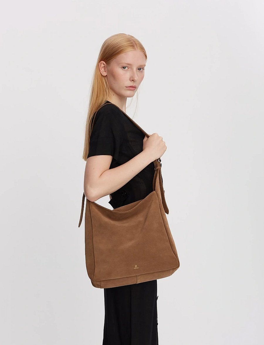 Adax - Rozzano shoulder bag Lolly - modetrender - latte - 5