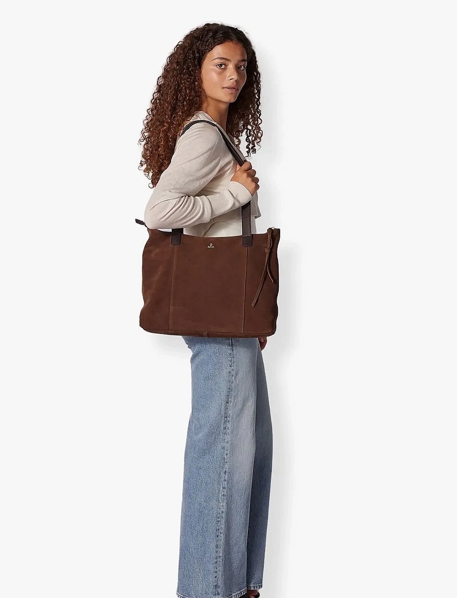 Adax - Rozzano shopper Amelie - chocolate - 0