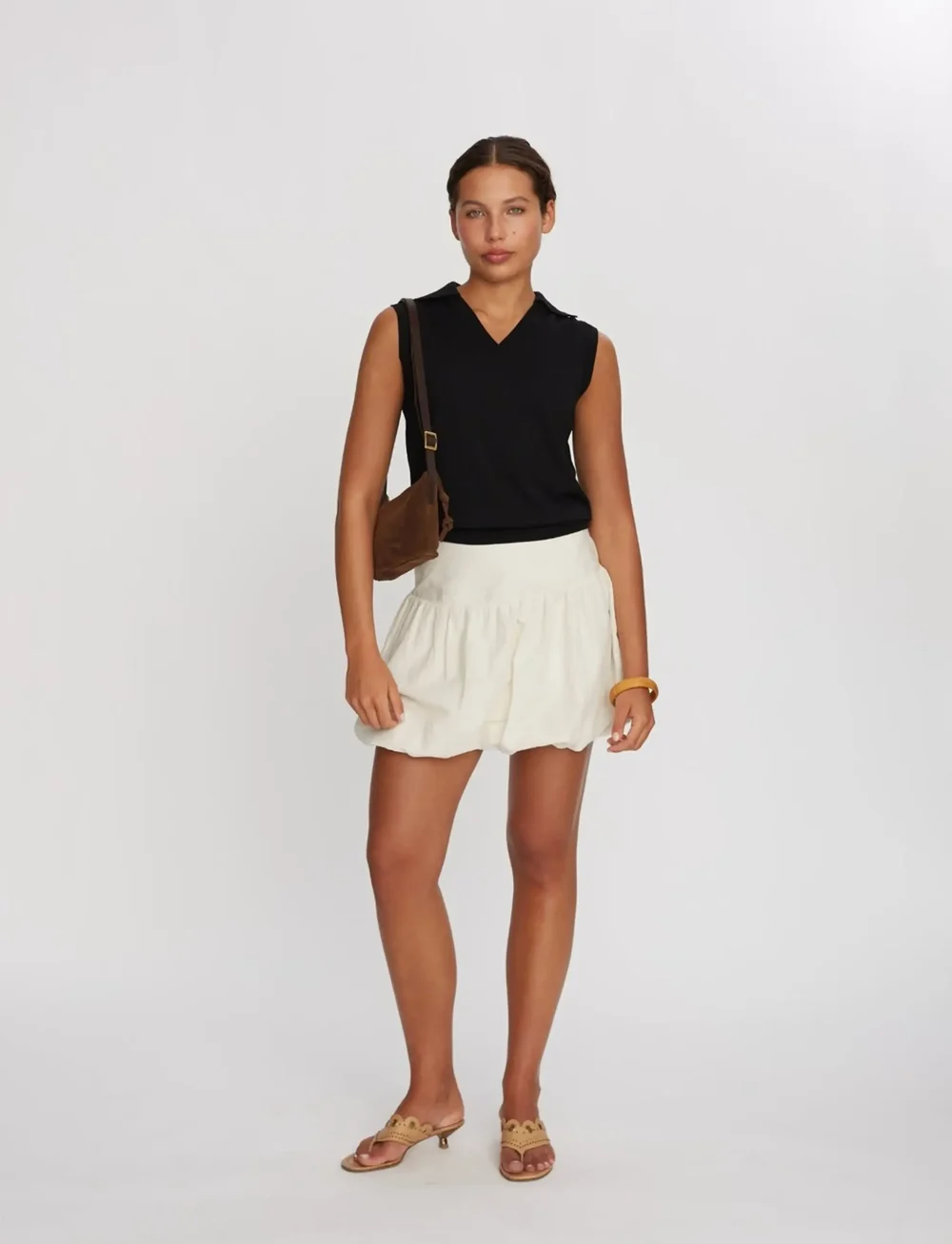 Adax - Rozzano shoulder bag Lilly - modetrender - chocolate - 4