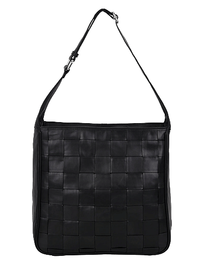Adax Amalfi shoulder bag Gunilla - Shoppers & Tote Bags - BLACK / black