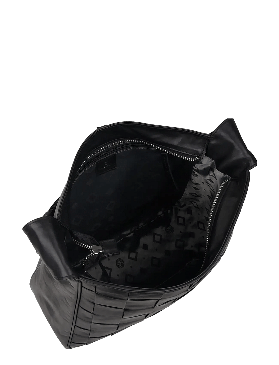 Adax - Amalfi shoulder bag Gunilla - ietilpīgas somas - black - 3