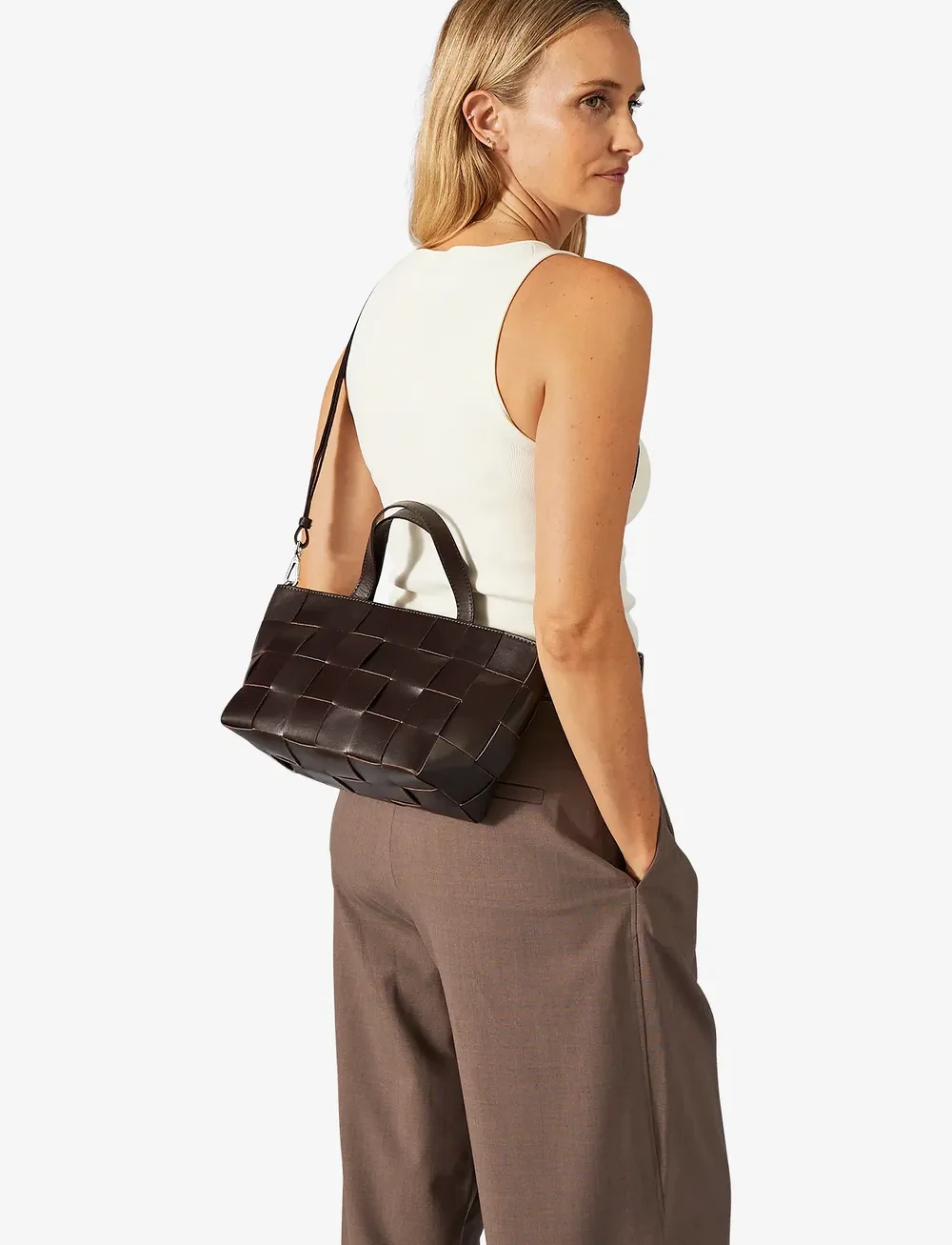 Adax - Limona handbag Asta - besondere anlässe - dark brown - 5