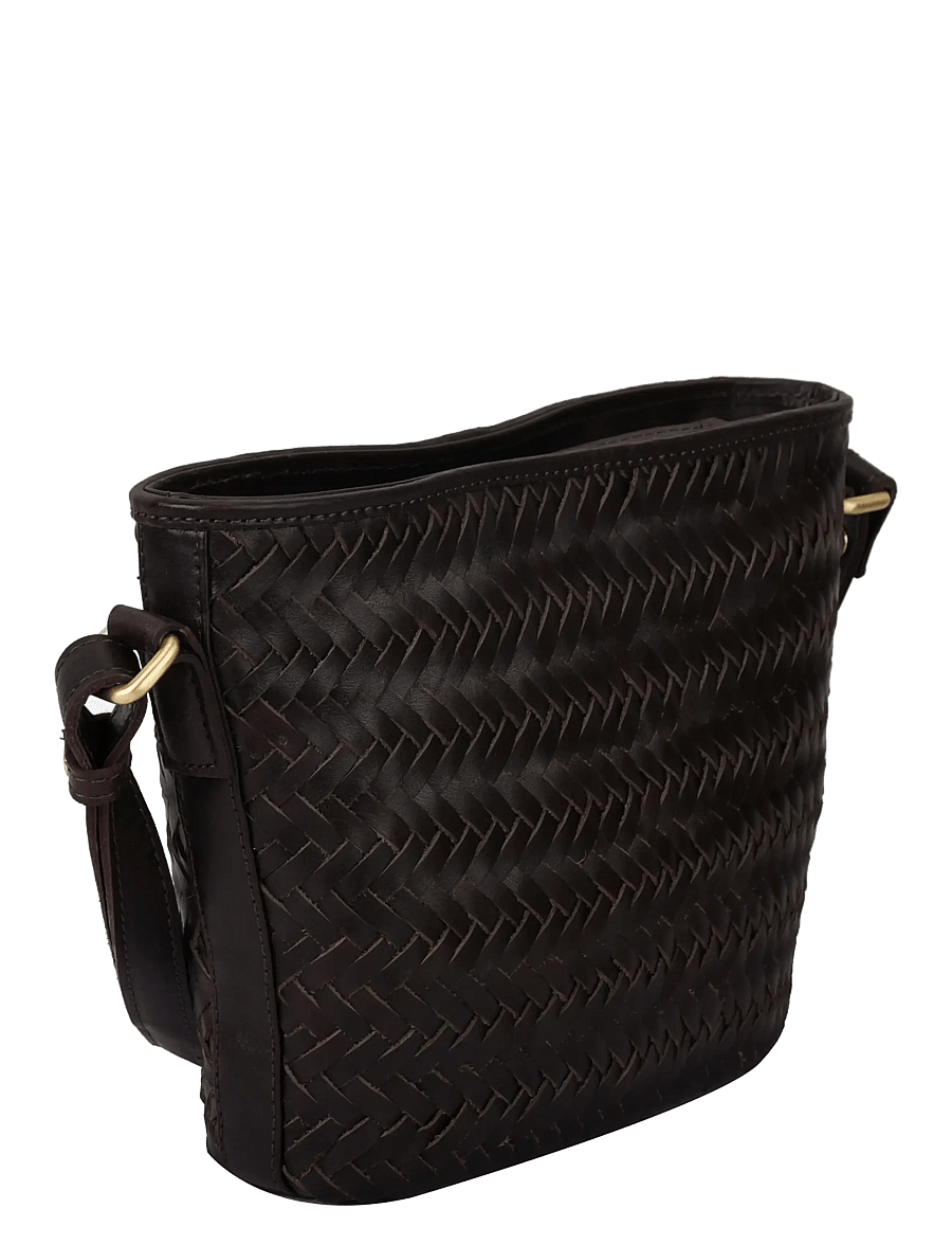 Adax - Lucca shoulder bag Celeste - card holders - dark brown - 3