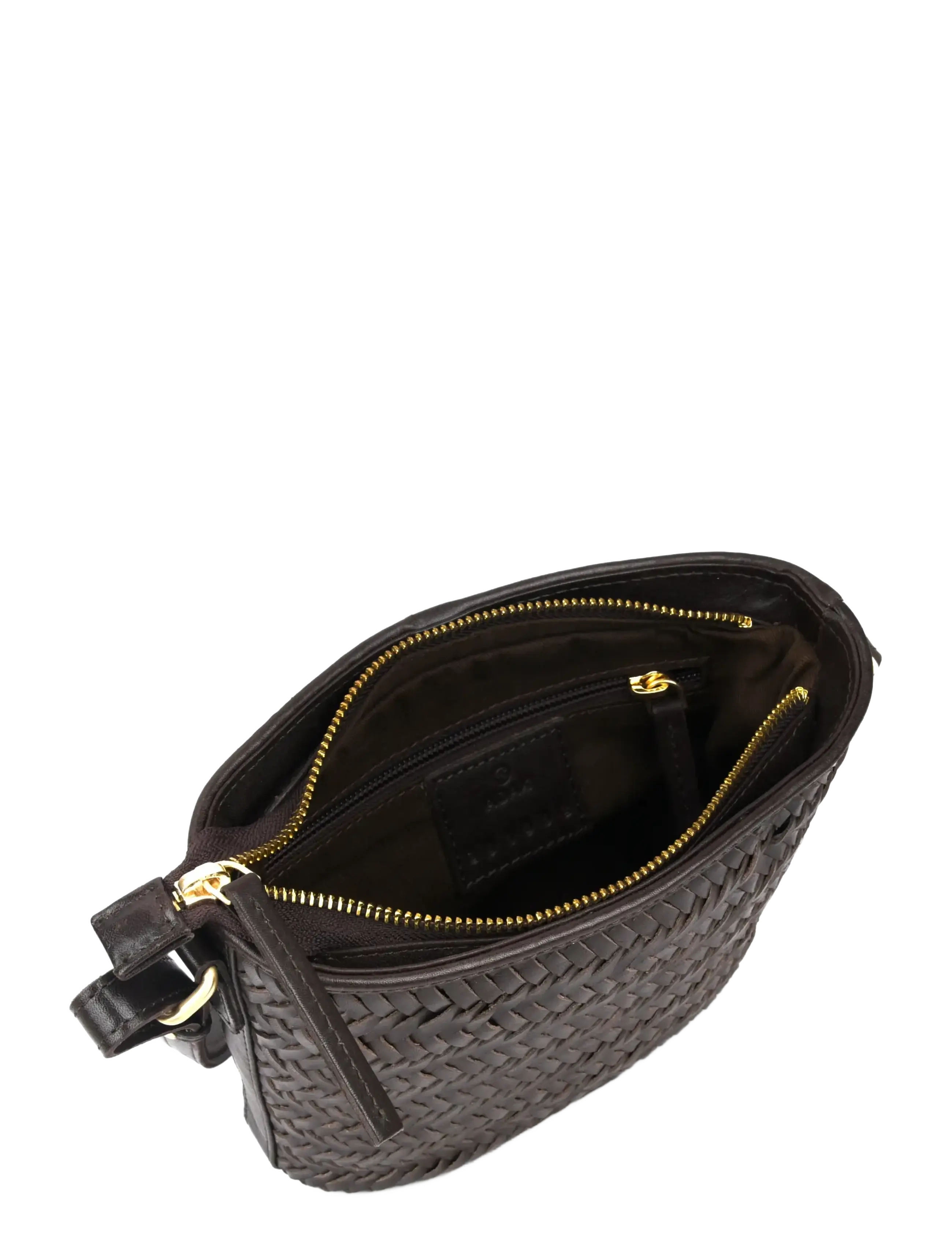 Adax - Lucca shoulder bag Celeste - card holders - dark brown - 4