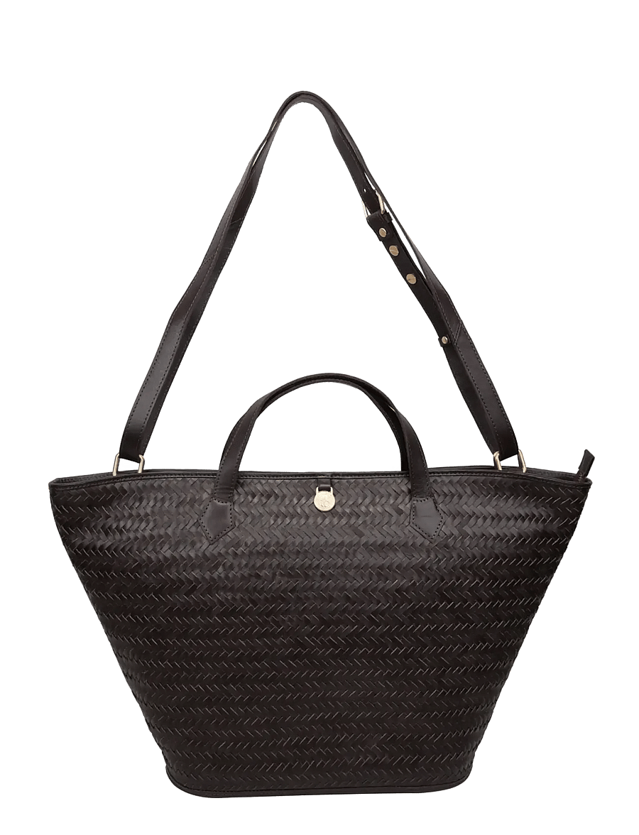 Adax - Lucca shopper Flora - shoppers - dark brown - 2