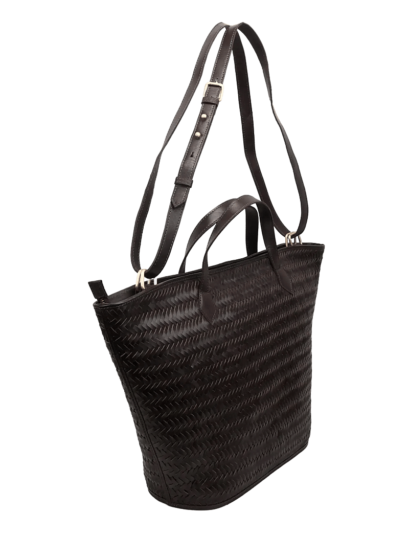 Adax - Lucca shopper Flora - shoppers - dark brown - 3