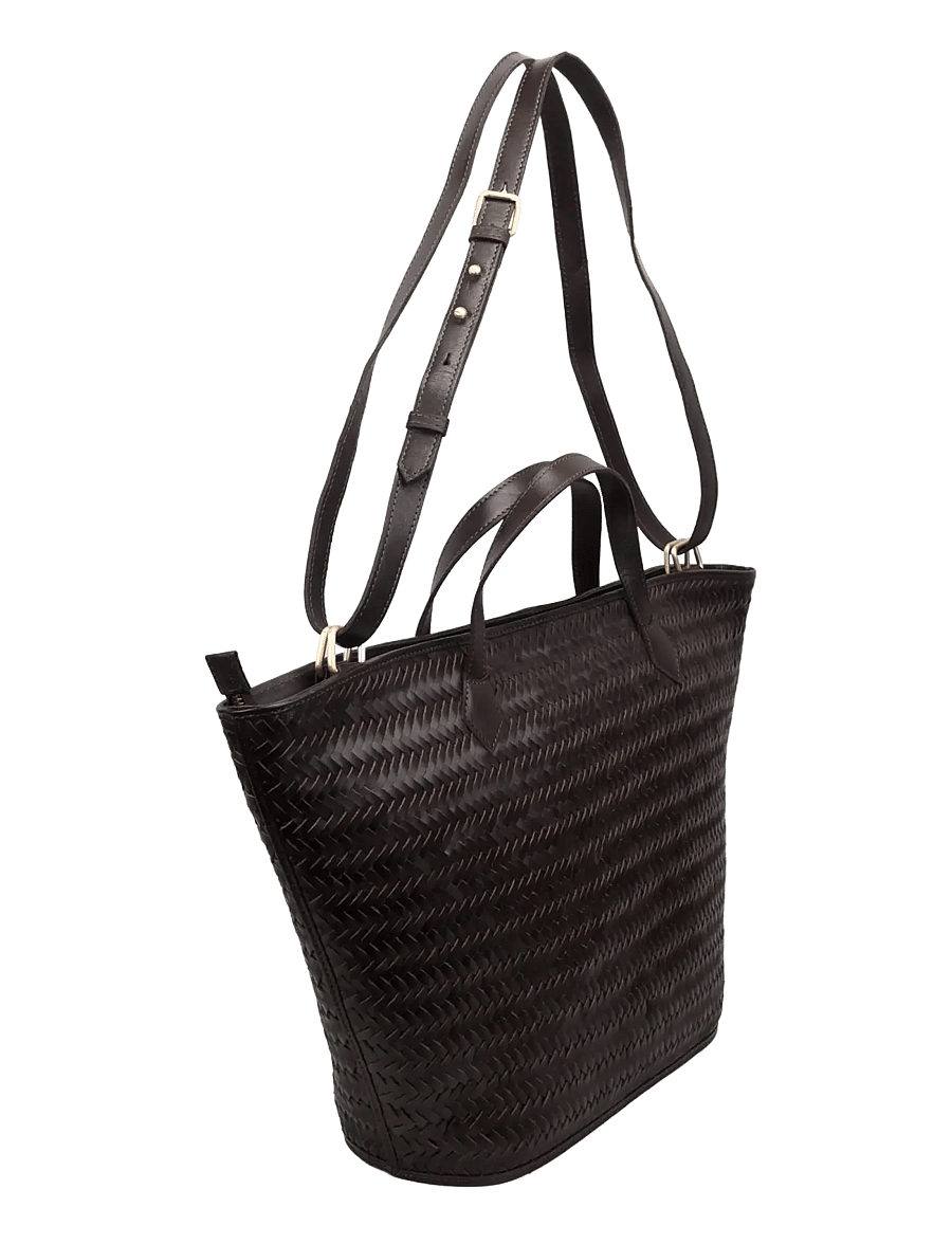 Adax - Lucca shopper Flora - shoppers - dark brown - 3