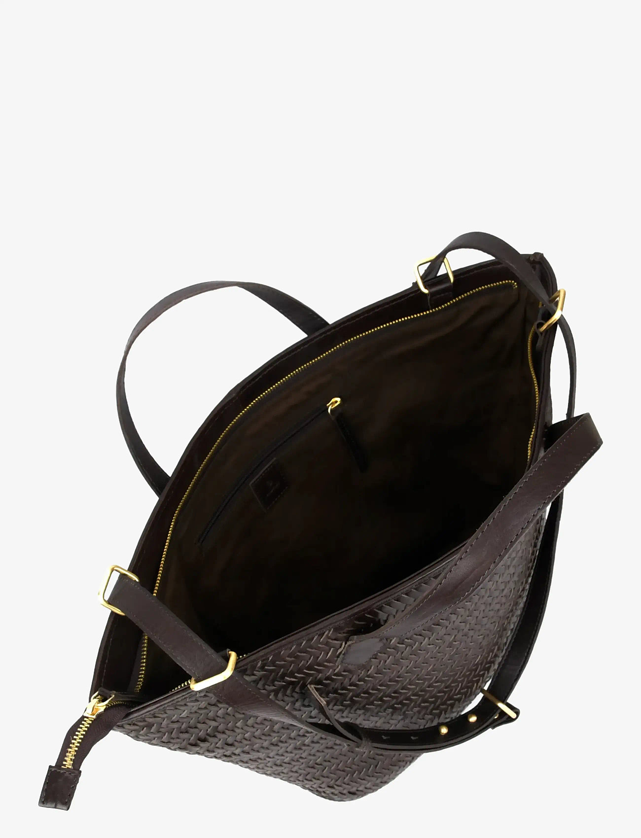 Adax - Lucca shopper Flora - shoppers - dark brown - 4