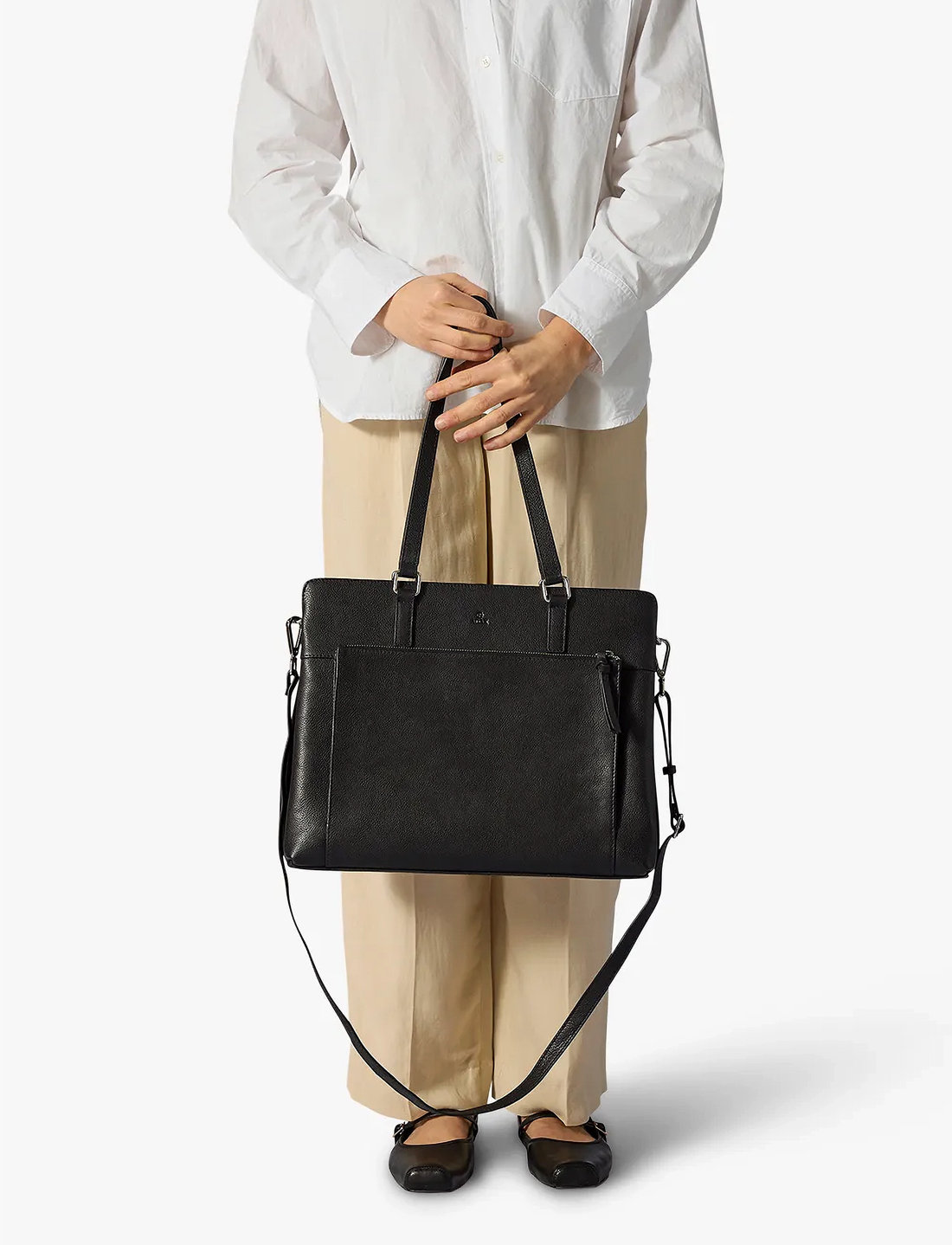 Adax - Bergamo working bag Lucca - cabas - black - 5