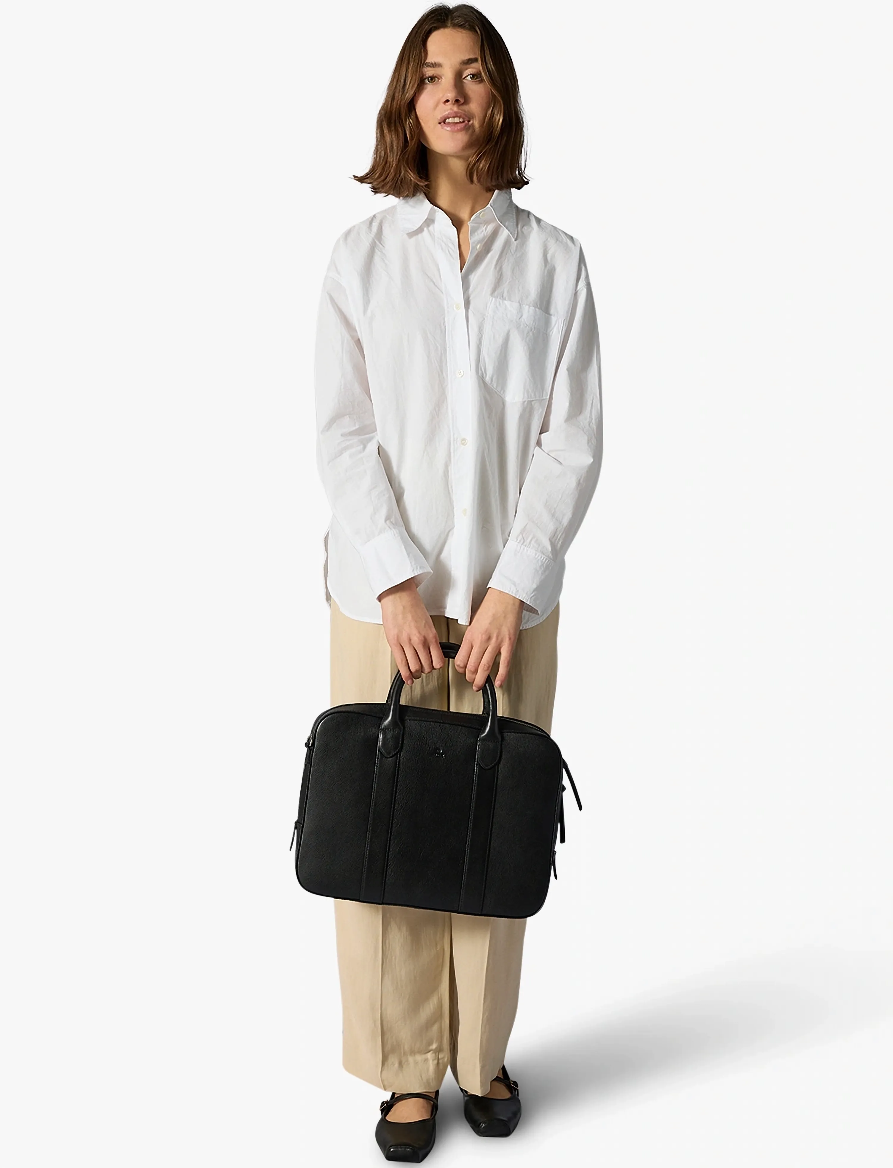 Adax Bergamo Portfolio Andie, One Size, Bags, Schwarz - Small Shoulder Bags-crossbody Frauen