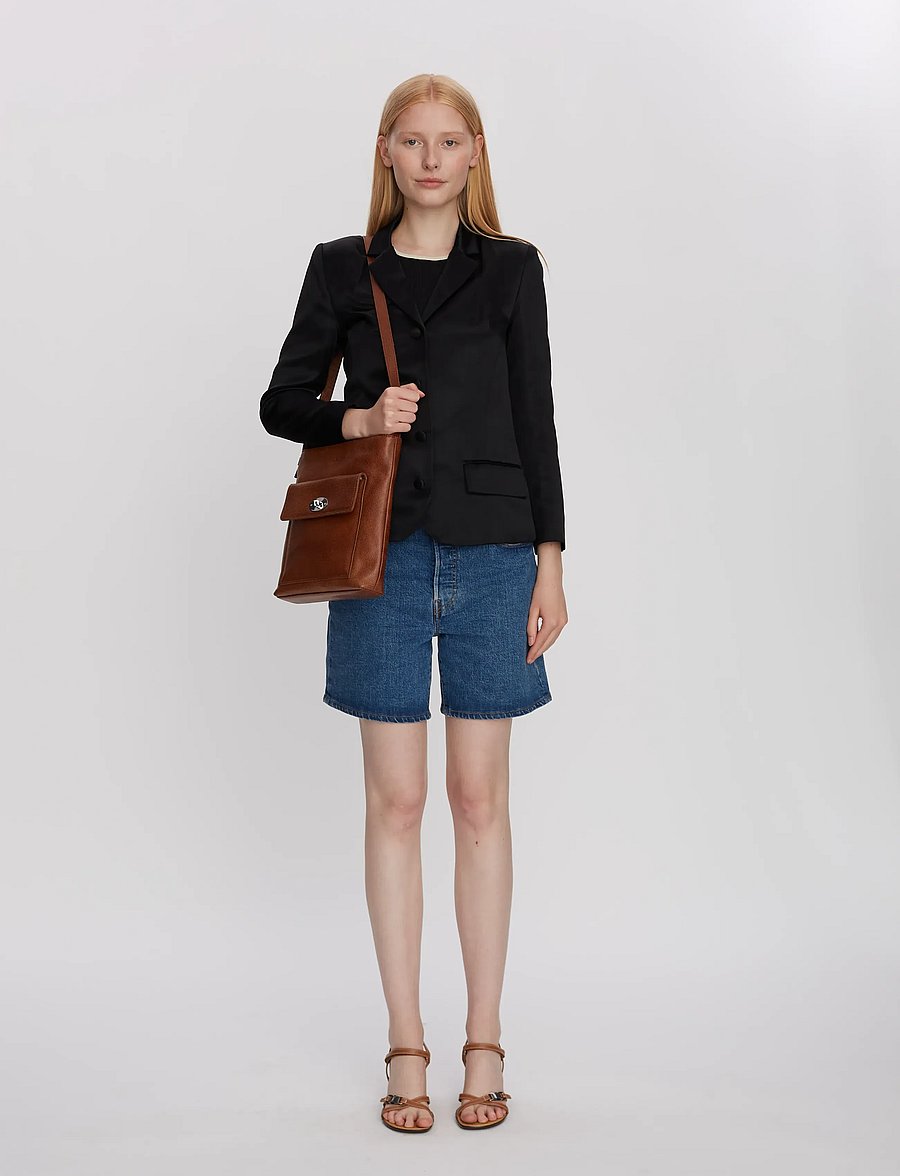 Adax - Brescia shoulder bag Birgitte - caramel - 0