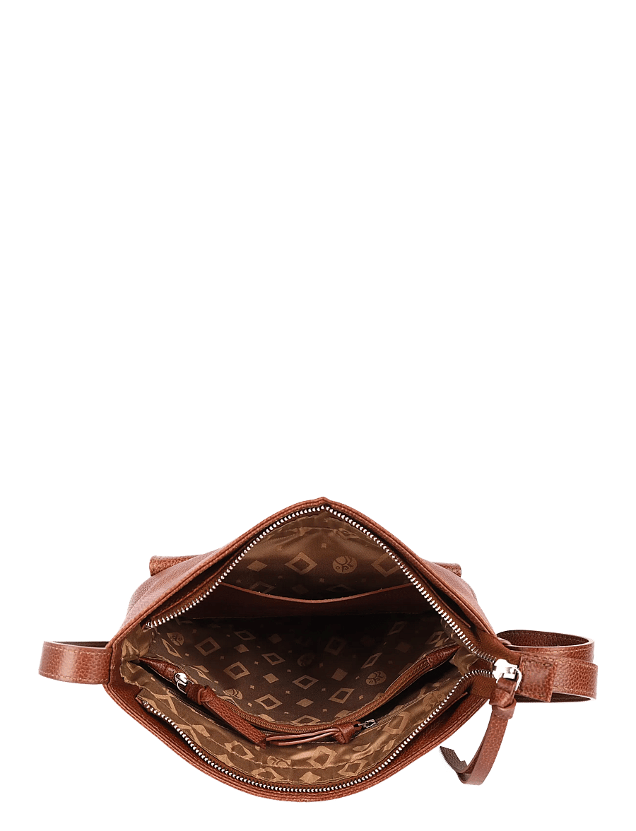 Adax - Brescia shoulder bag Birgitte - caramel - 4