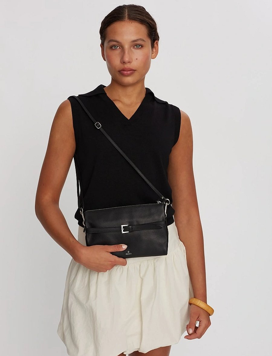 Adax - Sorano shoulder bag Tessie - skuldertasker - black - 0