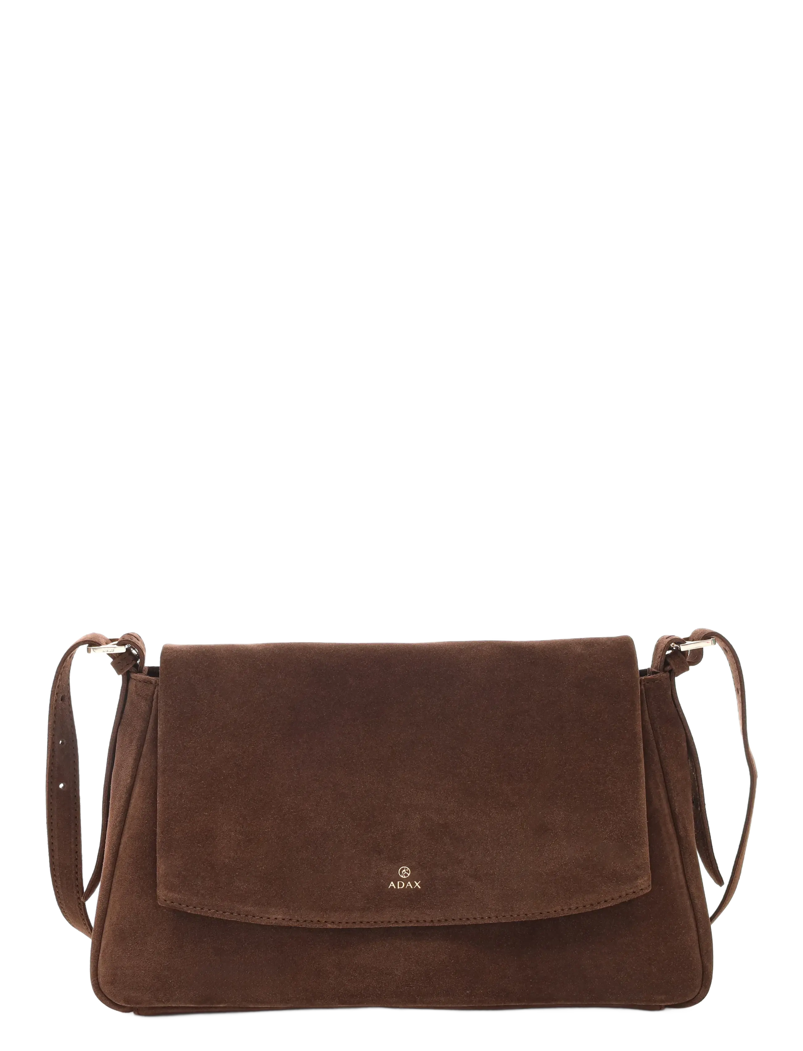ADAX Rozzano Schulter Tasche Linn Braun - One Size - Damen