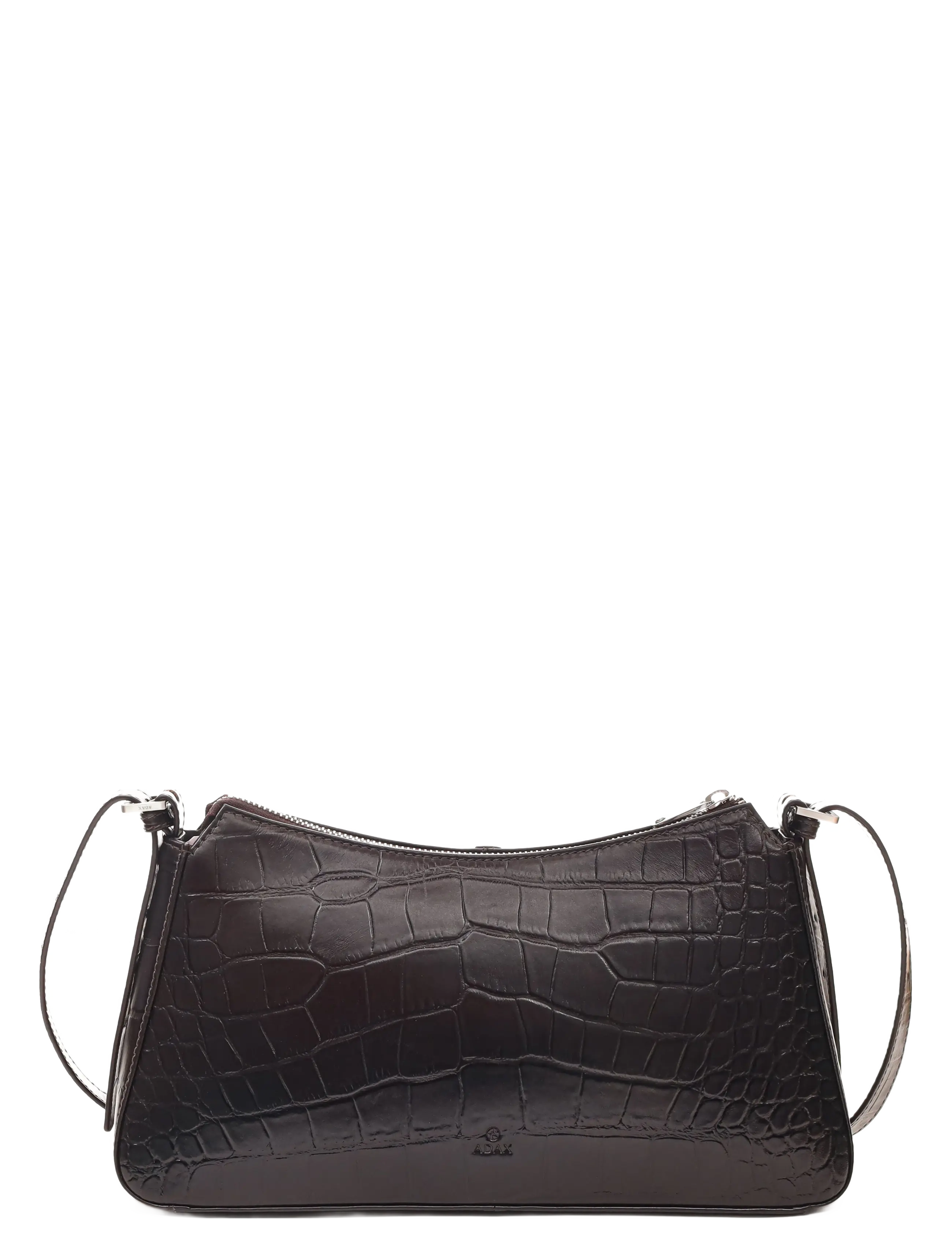 ADAX Teramo Schulter Tasche Elin Braun - One Size - Damen