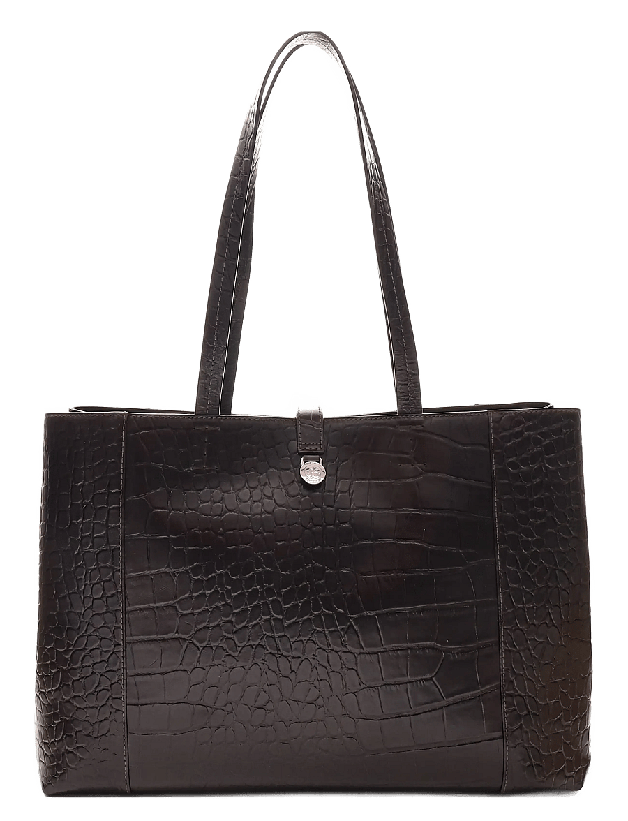 Adax - Teramo shopper Iris - ietilpīgas somas - dark brown - 2