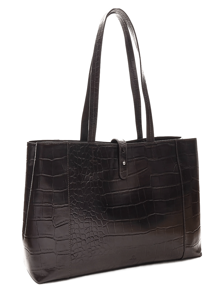 Adax - Teramo shopper Iris - ietilpīgas somas - dark brown - 3