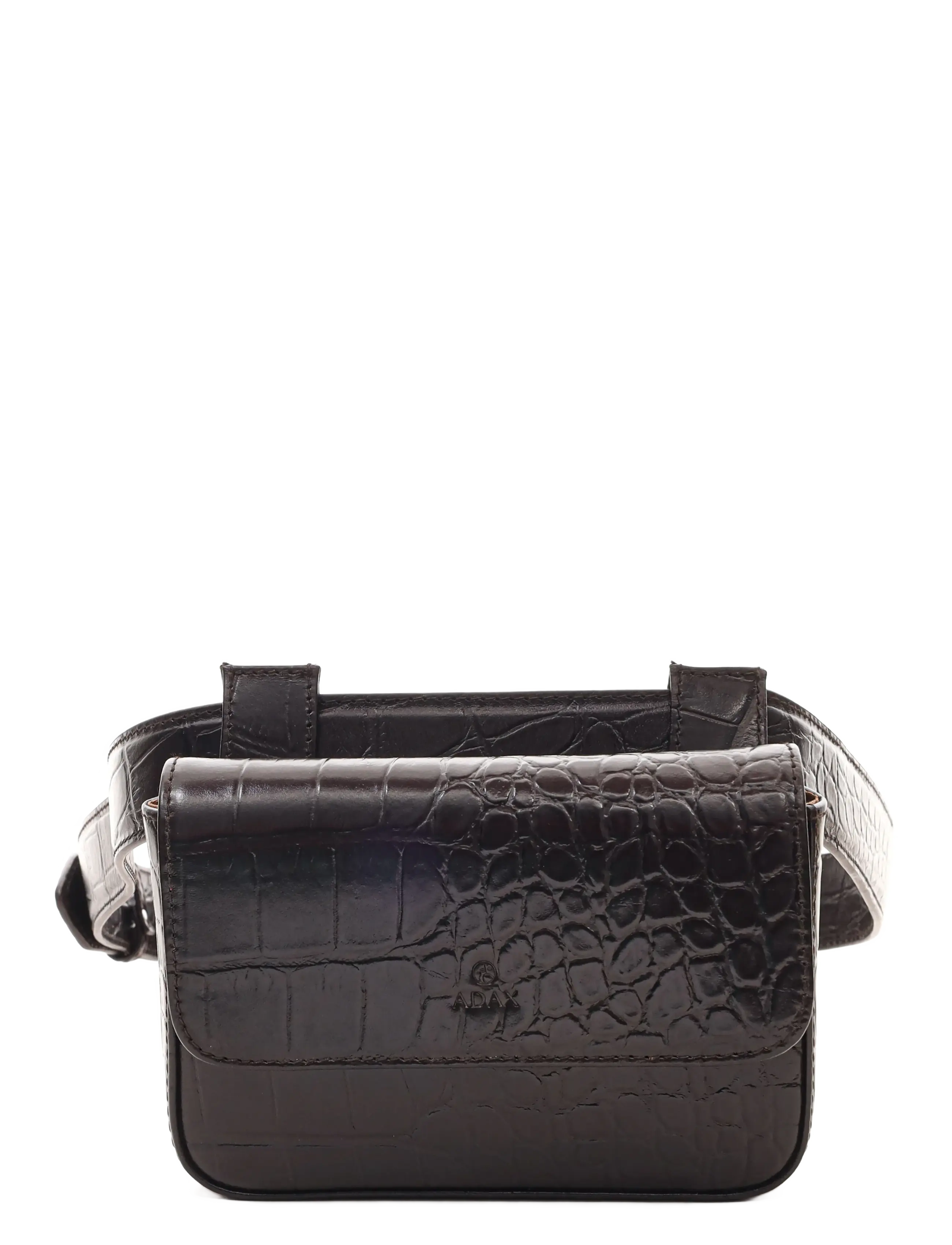 Adax Teramo belt bag Elna - Bæltetasker - DARK BROWN / brown