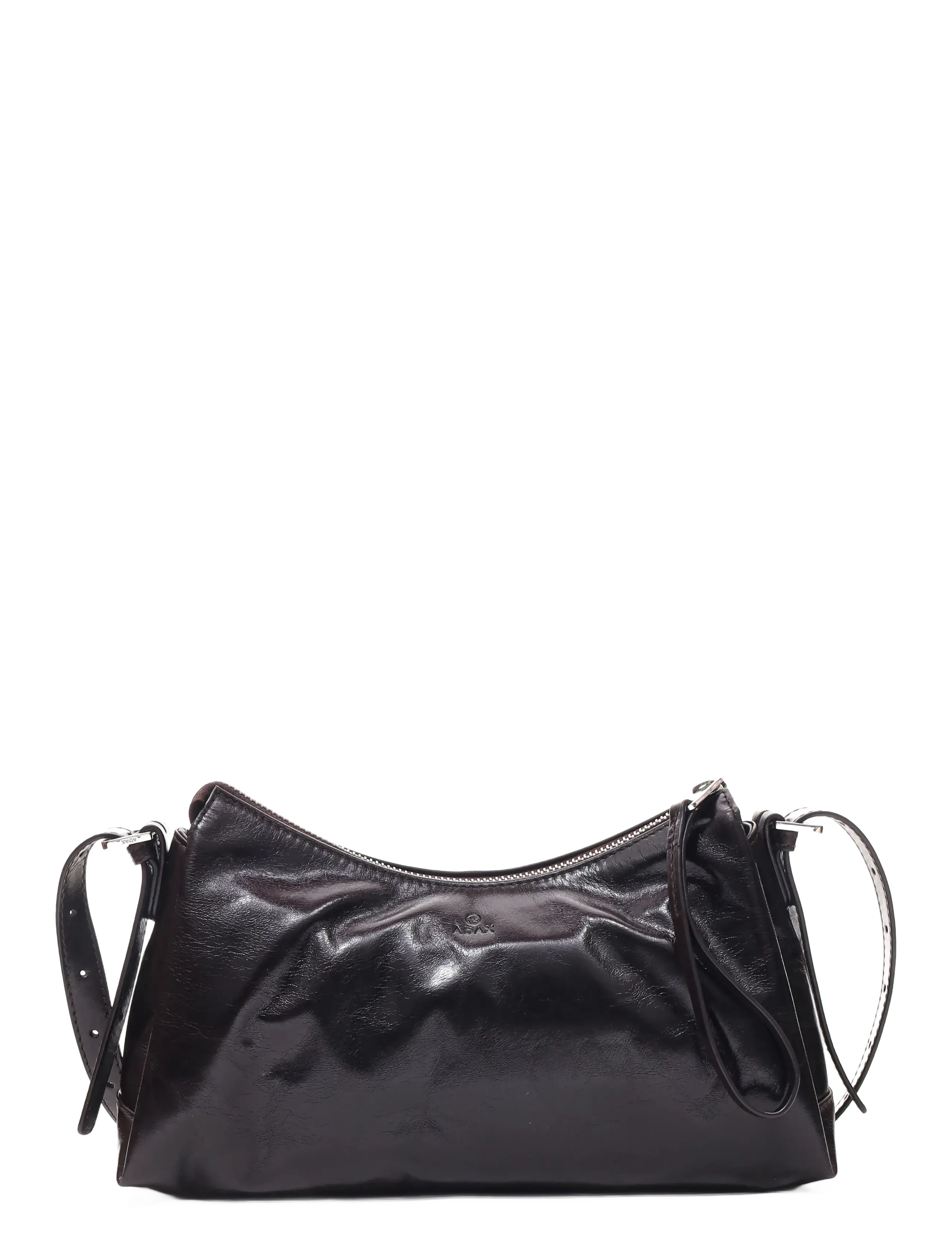 Adax Milano shoulder bag Cecilia - Handtaschen - DARK BROWN / brown