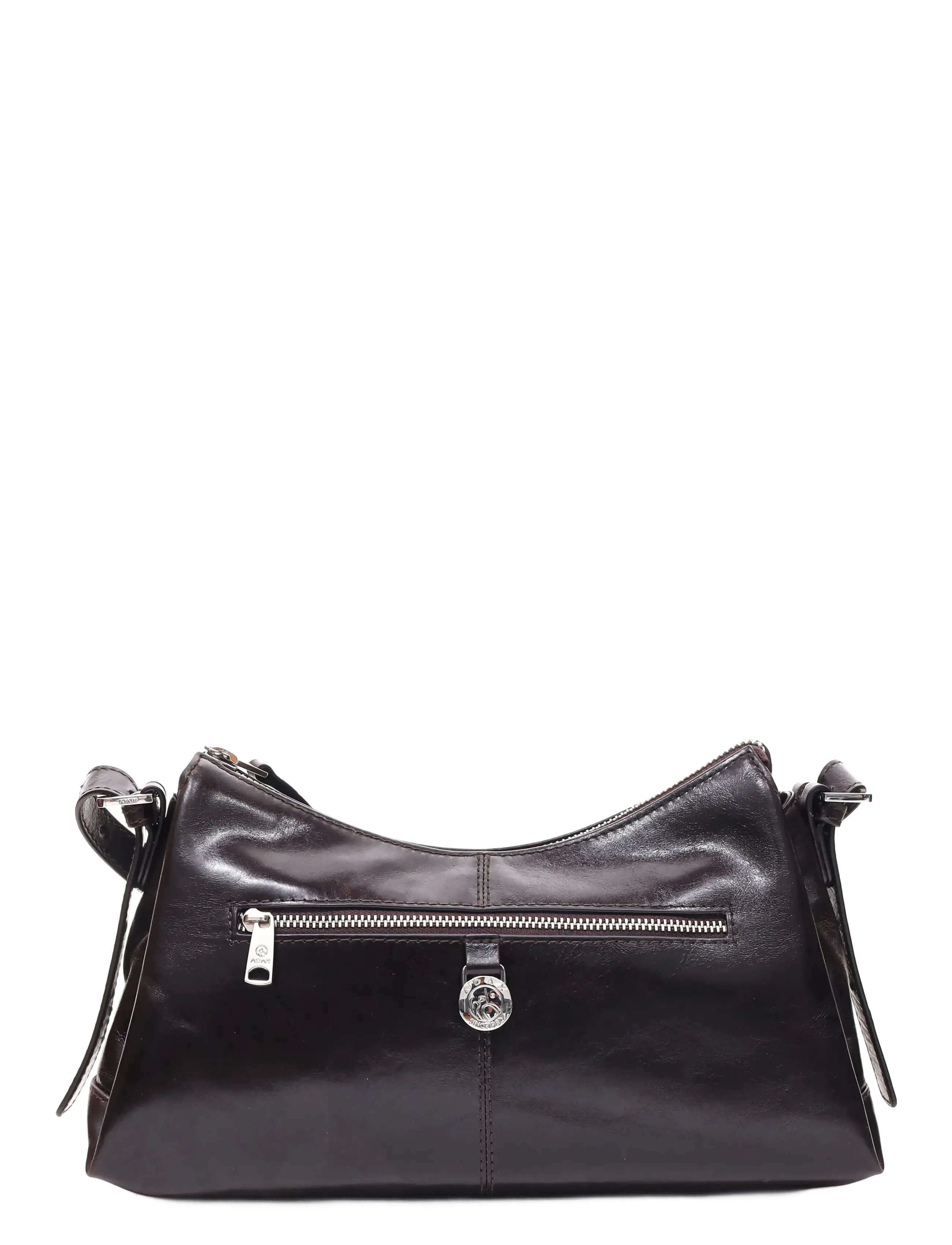 Adax - Milano shoulder bag Cecilia - ypatingos progos - dark brown - 2
