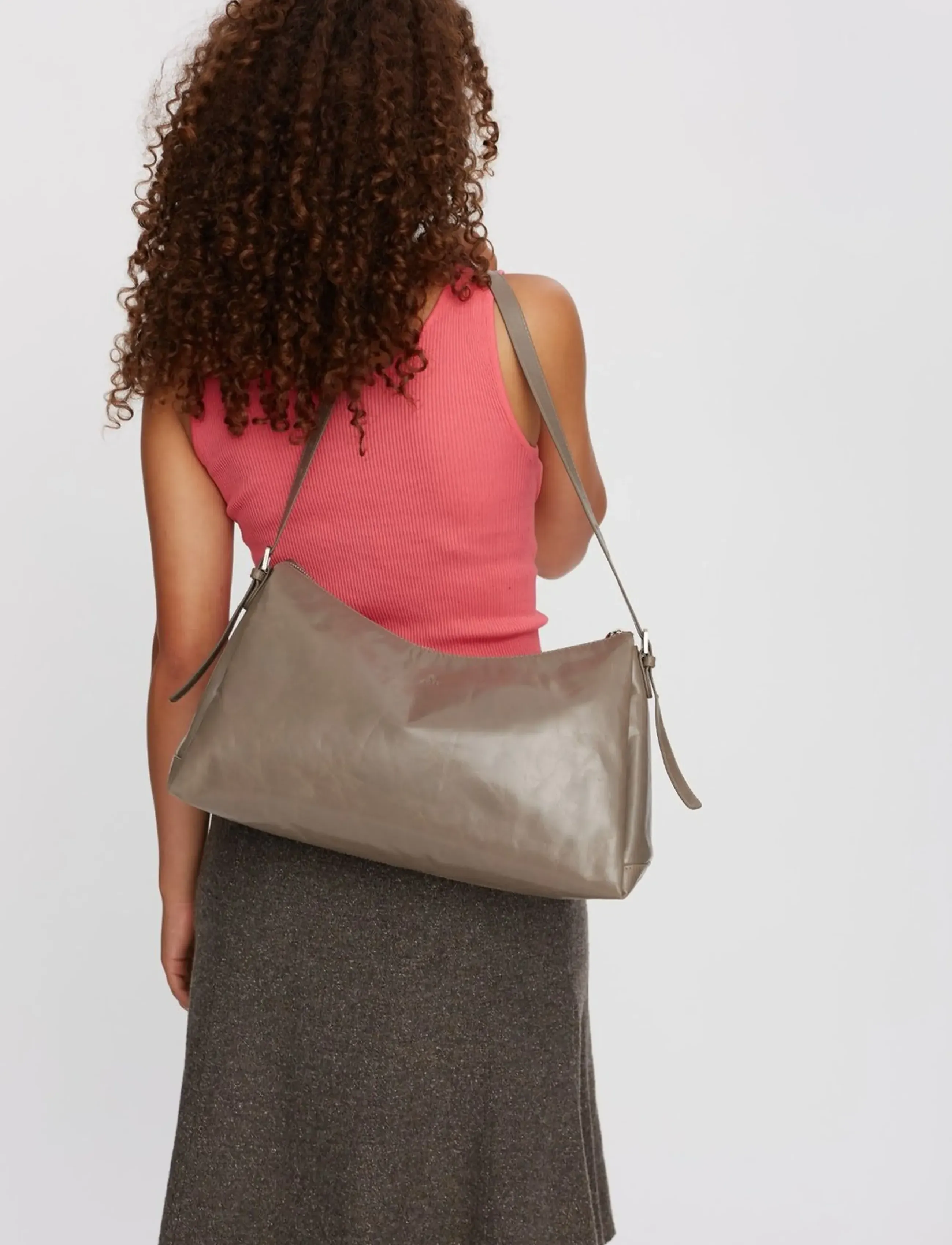 Adax Milano Shoulder Bag Emilie, One Size, Beige, Tasker > Crossbody-Tasker, Dame