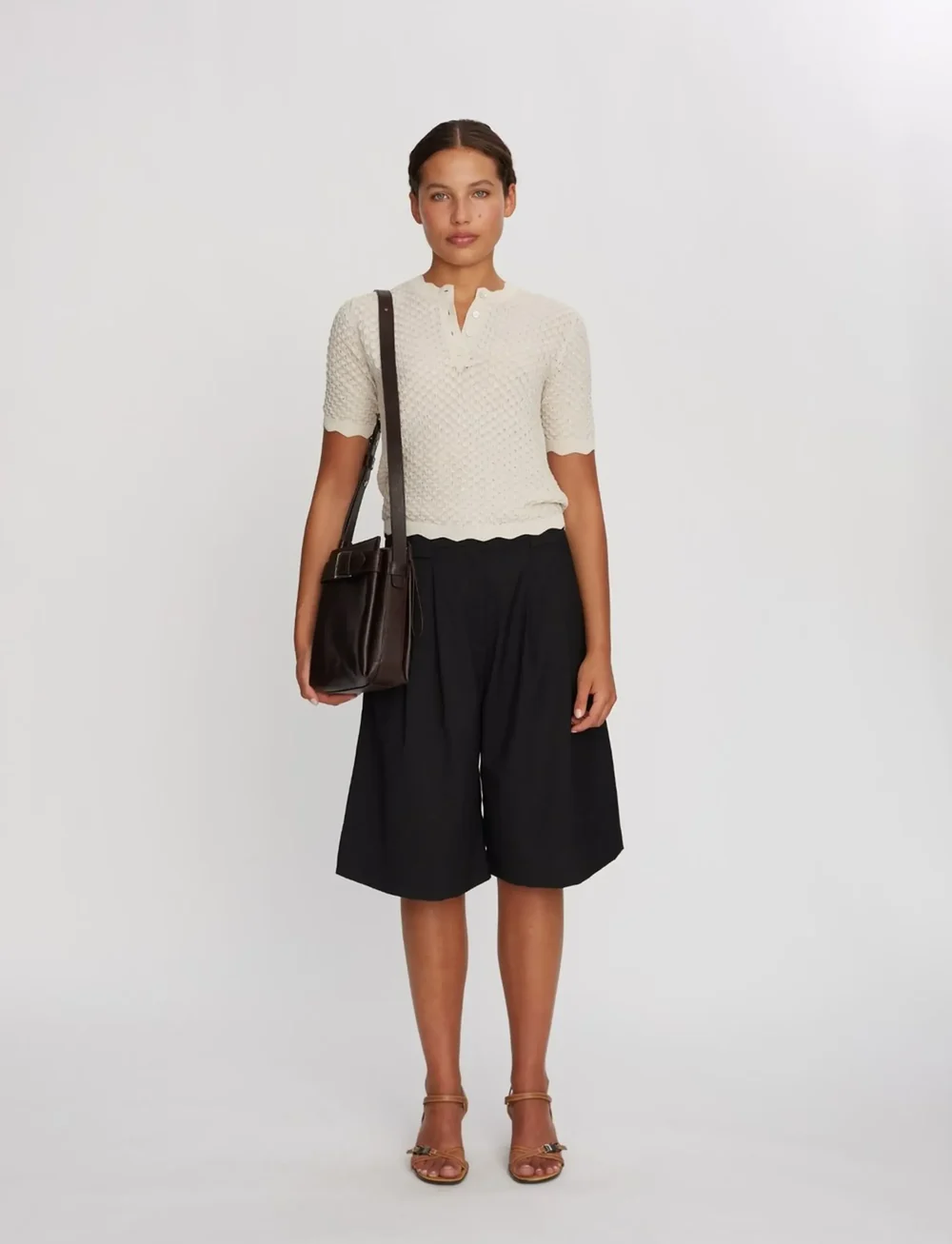 Adax - Cormorano shoulder bag Miranda - modetrender - chocolate - 4