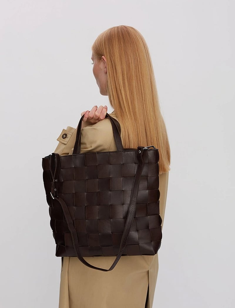 Adax - Limona shopper Indy - shoppers - dark brown - 0