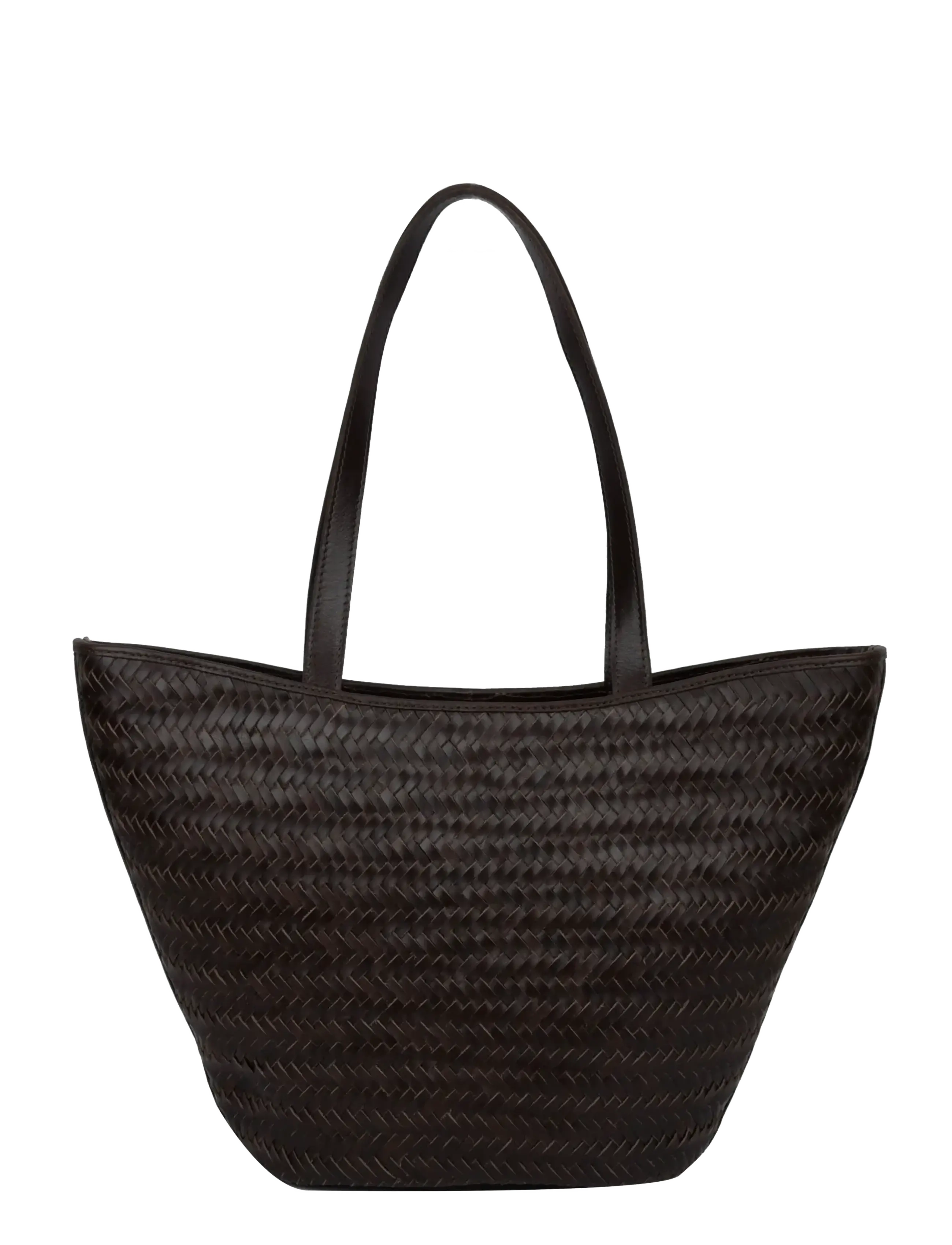 ADAX Lucca Shopper Kasmira Braun - One Size - Damen