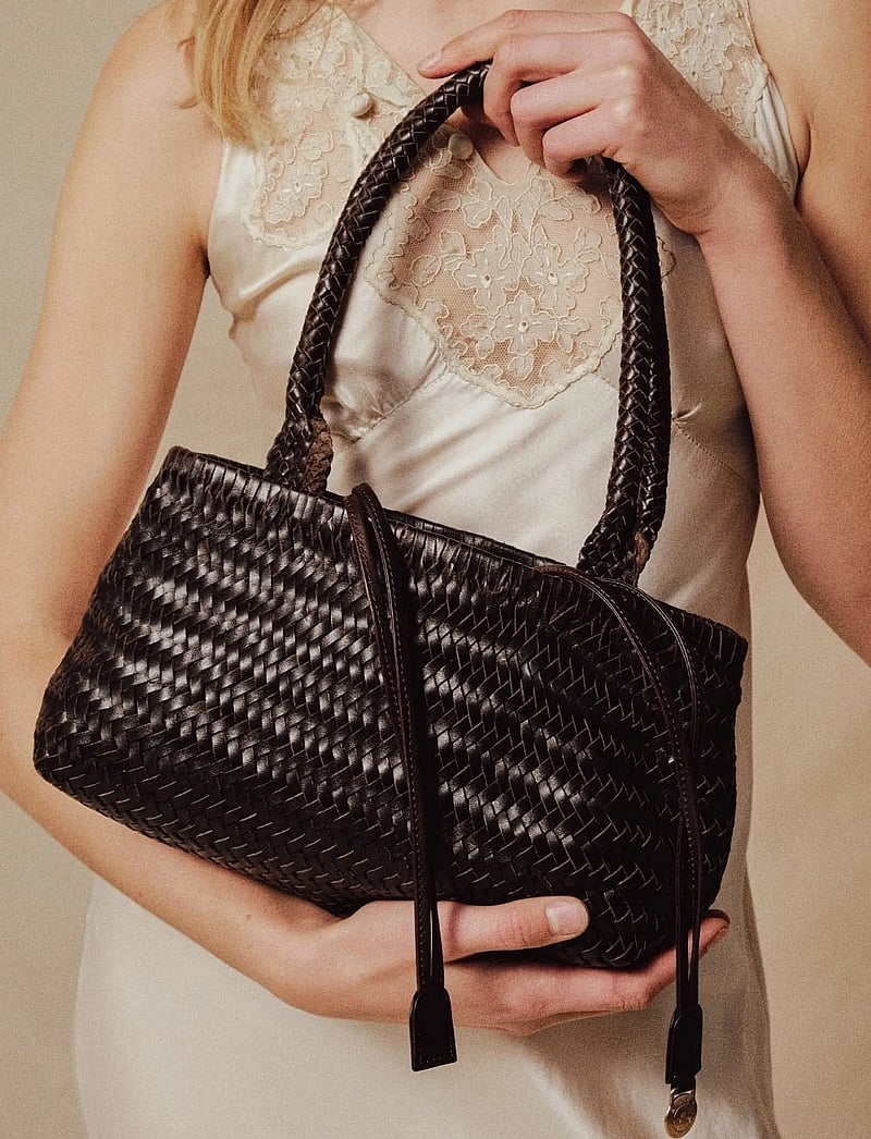 Adax - Lucca handbag Zeleste - besondere anlässe - dark brown - 0