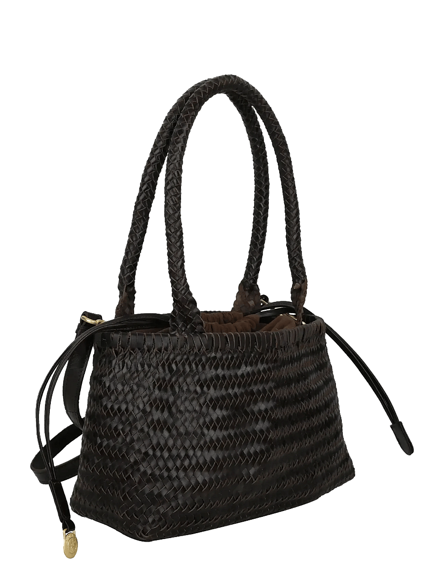 Adax - Lucca handbag Zeleste - ypatingos progos - dark brown - 3