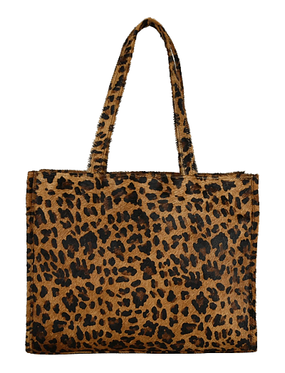 Adax Molino shoulder bag Grace - Shoppers & Tote Bags - LEOPARD / beige