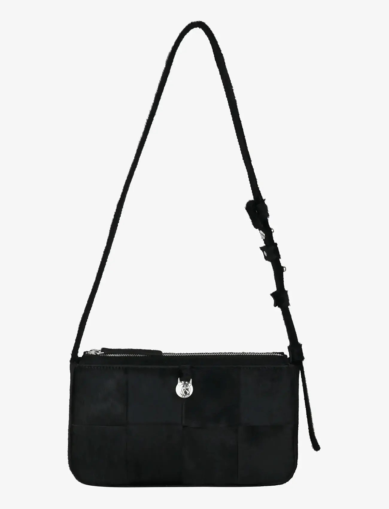 Adax - Molino braided shoulder bag Shelly - mode trends - black - 2