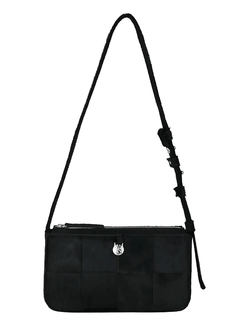 Adax - Molino braided shoulder bag Shelly - mode trends - black - 2