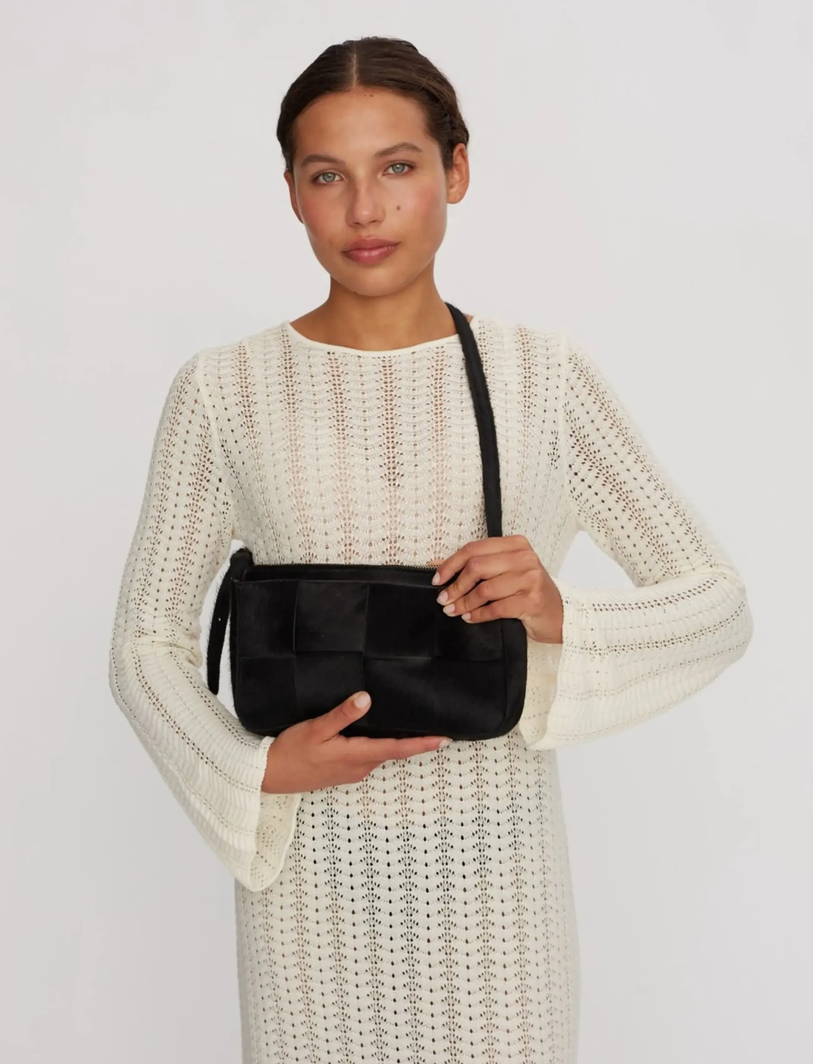 Adax Molino Braided Shoulder Bag Shelly axelremsväskor dam – bild 3