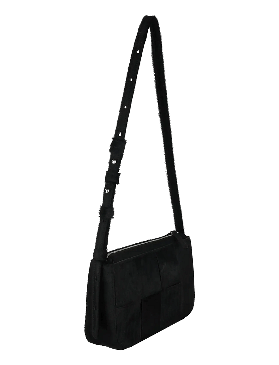 Adax - Molino braided shoulder bag Shelly - modetrends - black - 3