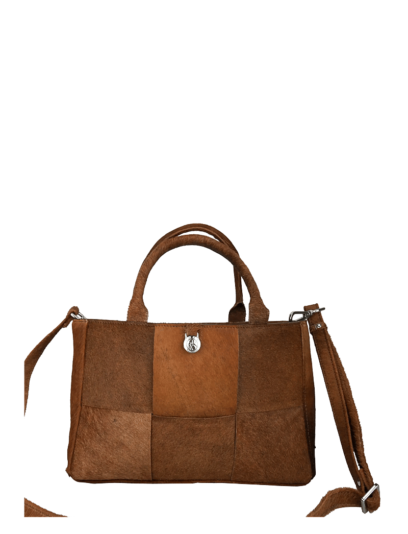 Adax - Molino braided handbag Harper - særlige begivenheder - caramel - 2