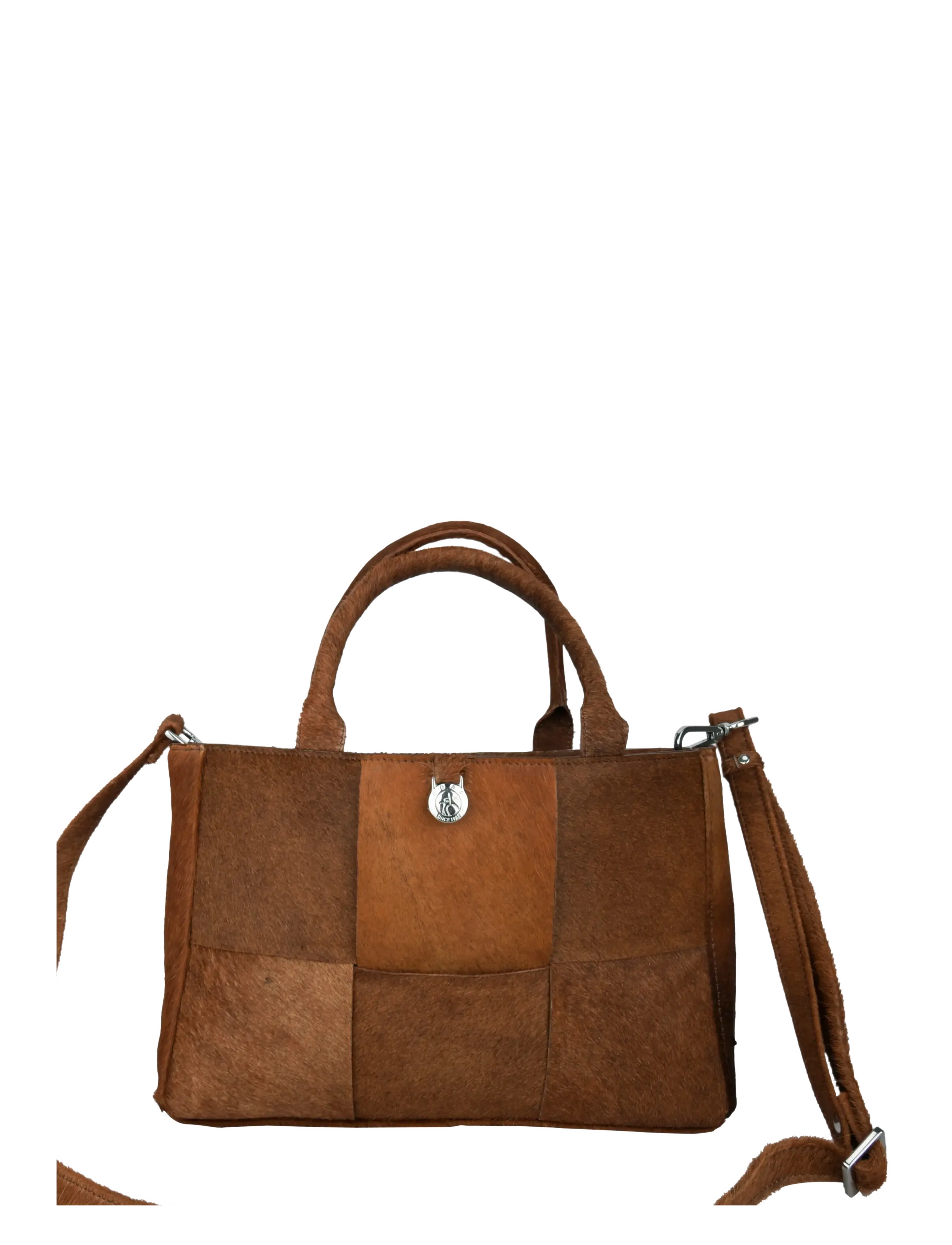 Adax - Molino braided handbag Harper - festtøj til outletpriser - caramel - 2